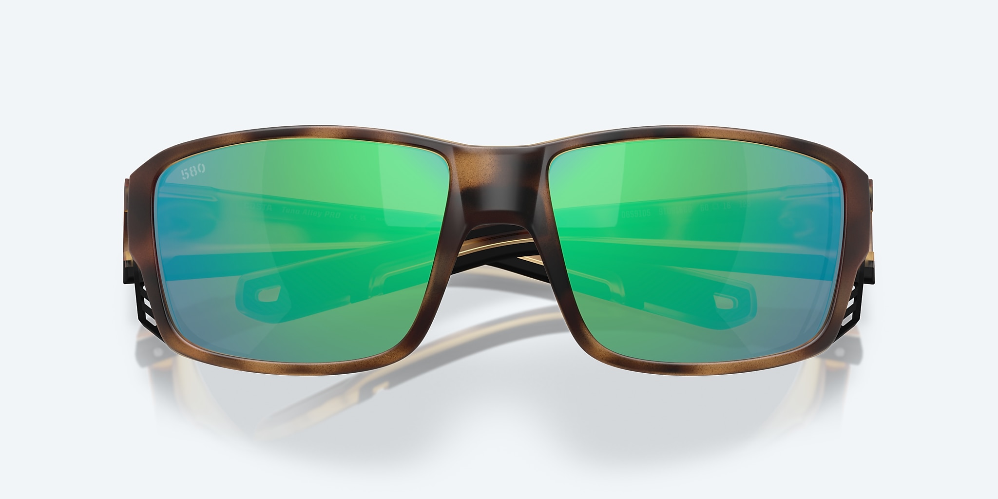 Lentes de Sol Costa Tuna Alley PRO L (60-16) con Verde Espejado lente y Carey Mate montura Imagen 5 de 7 Lentes de Sol Costa Tuna Alley PRO L (60-16) con Verde Espejado lente y Carey Mate montura Imagen 5 de 7