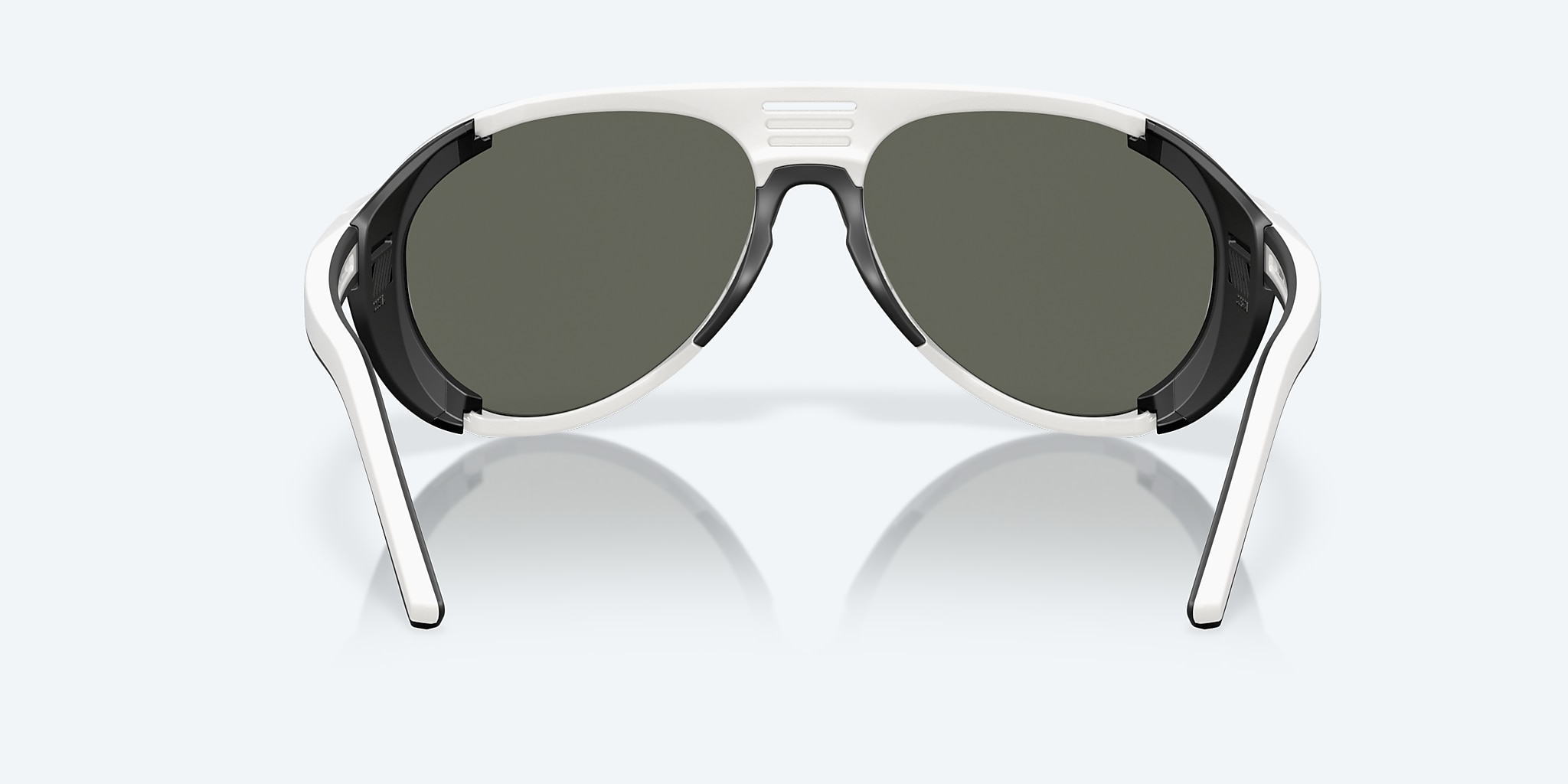 Sunglasses Costa Grand Catalina XL (59-15) with Gray lens and Hull White frame Image 4 of 8 Sunglasses Costa Grand Catalina XL (59-15) with Gray lens and Hull White frame Image 4 of 8