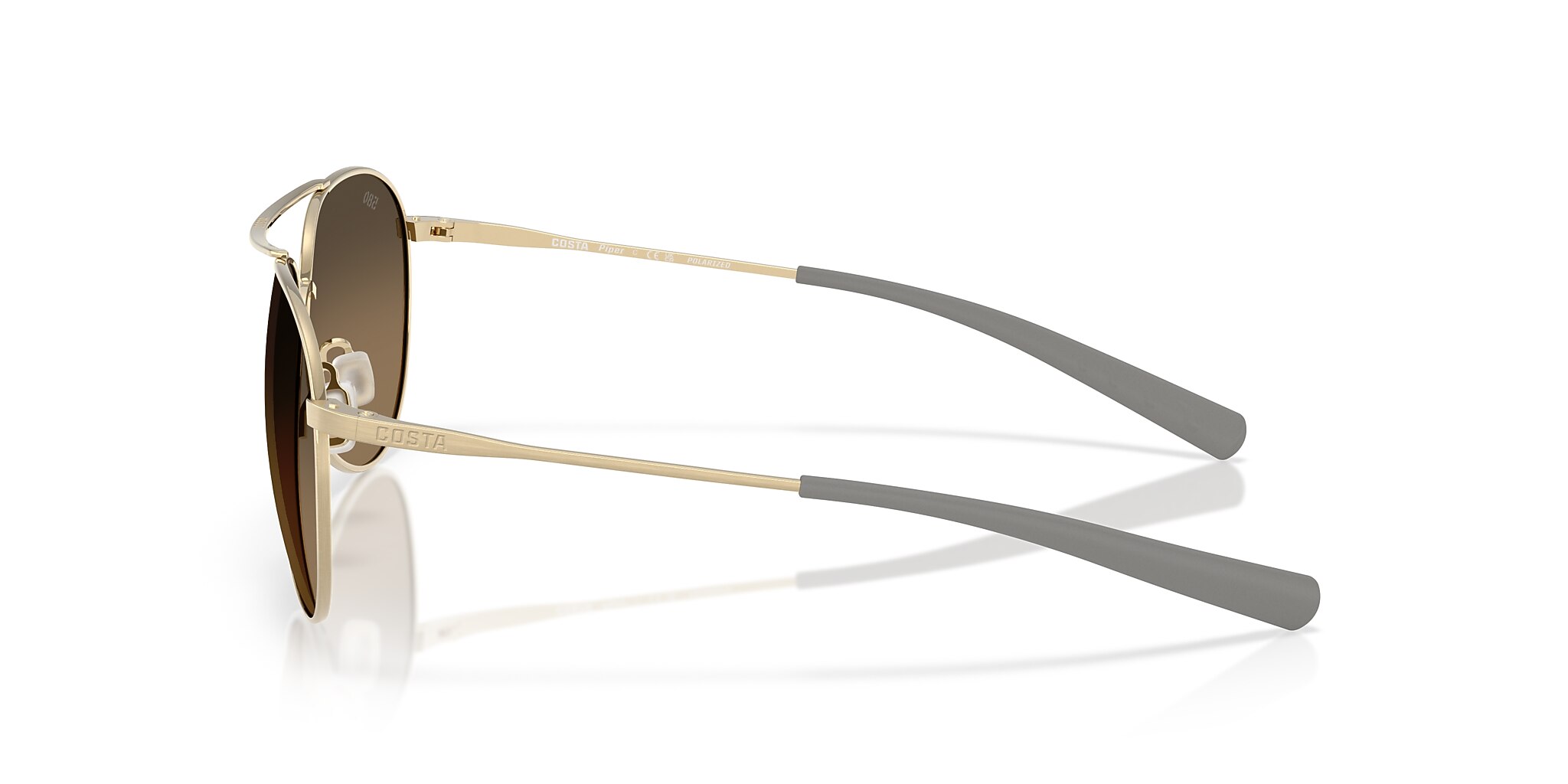 Costa Piper L (58-14) with Copper lenses and Brushed Gold frame