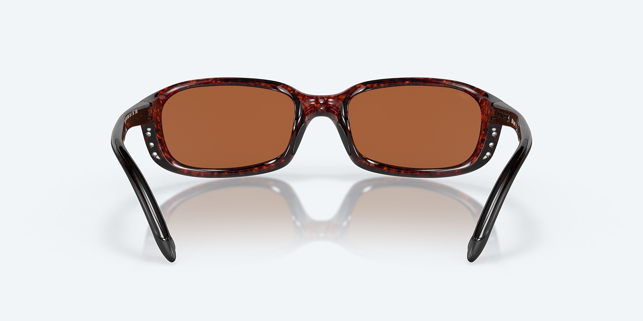 Lunettes de soleil Costa Brine S (59-18) avec Effet miroir Vert verre et Écaille monture Image 4 de 7 Lunettes de soleil Costa Brine S (59-18) avec Effet miroir Vert verre et Écaille monture Image 4 de 7