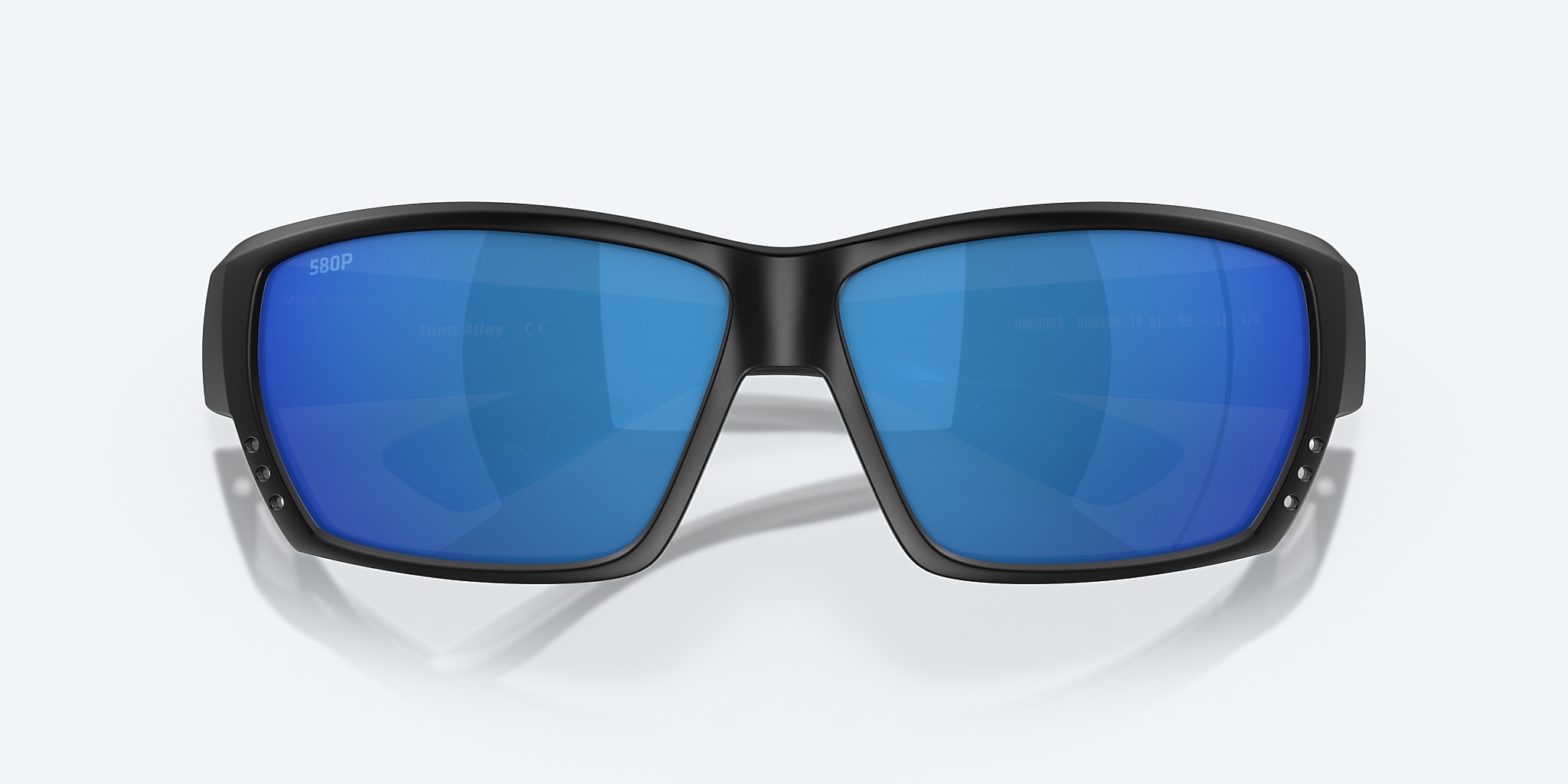 Lunettes de soleil Costa Tuna Alley XL (62-11) avec Effet miroir Bleu verre et Noir monture Image 5 de 7 Lunettes de soleil Costa Tuna Alley XL (62-11) avec Effet miroir Bleu verre et Noir monture Image 5 de 7