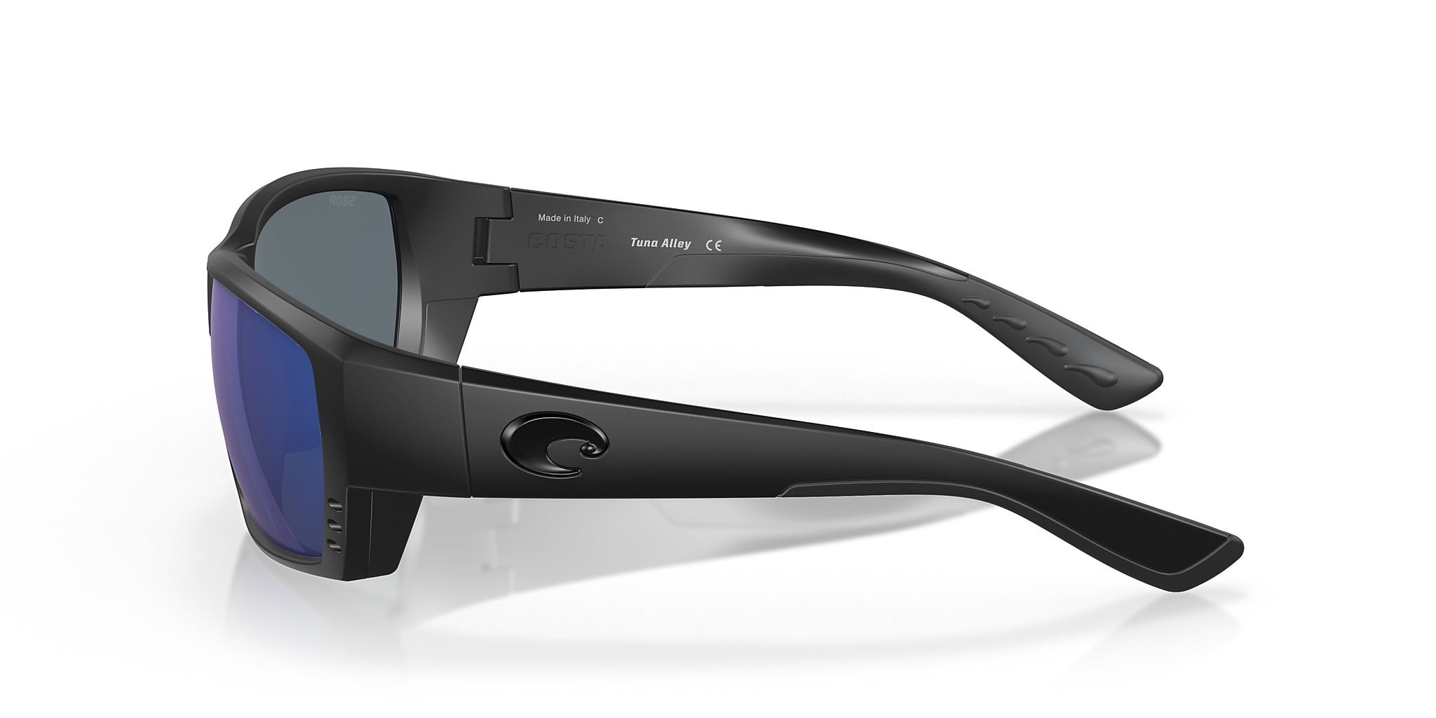 Costa Tuna Alley XL (62-11) with Blue Mirror lenses and Blackout