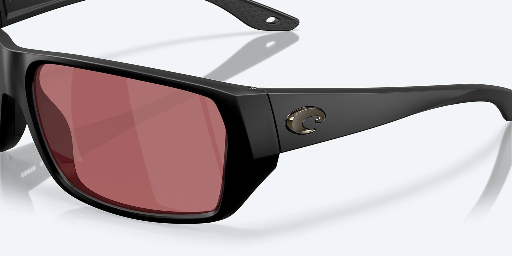 Sunglasses Costa Tailfin M (60-17) with Rose lens and Matte Black frame Image 6 of 7 Sunglasses Costa Tailfin M (60-17) with Rose lens and Matte Black frame Image 6 of 7