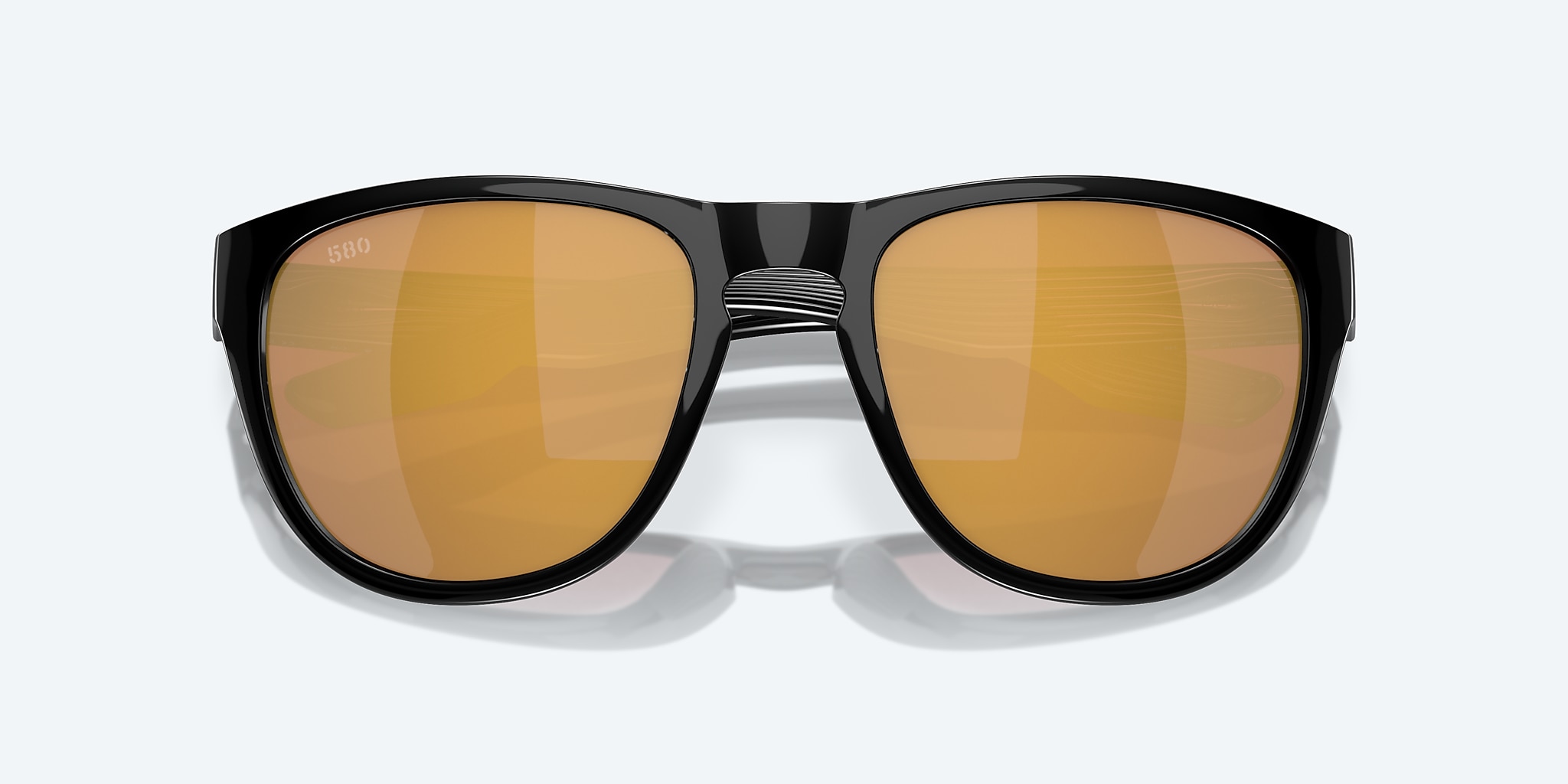 Sunglasses Costa Irie XL (55-20) with Gold Mirror lens and Black frame Image 5 of 7 Sunglasses Costa Irie XL (55-20) with Gold Mirror lens and Black frame Image 5 of 7
