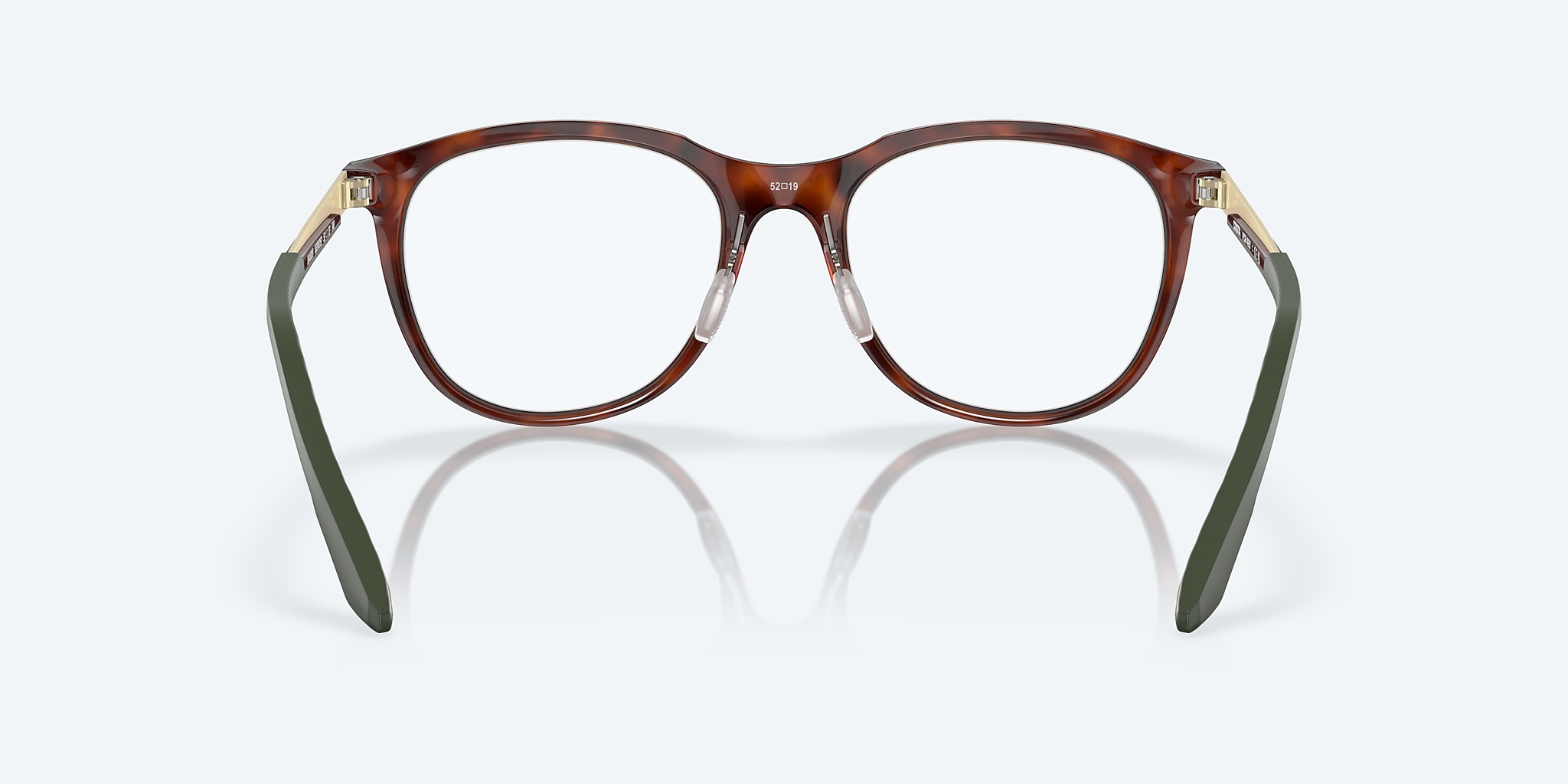 Eyeglasses Costa Pacific Rise 420 L (52-19) with DEMO LENS lens and Tortoise frame Image 4 of 7 Eyeglasses Costa Pacific Rise 420 L (52-19) with DEMO LENS lens and Tortoise frame Image 4 of 7
