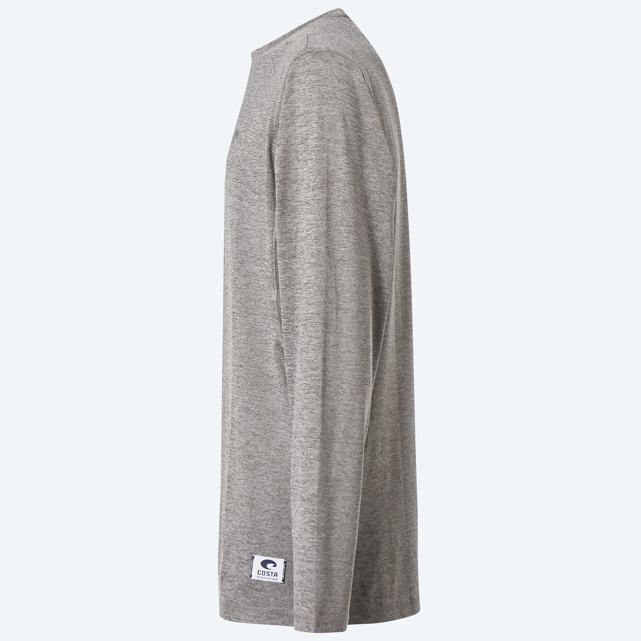 Apparel Storm Gray Costa LS Voyager Performance Shirt Image 3 of 3 Apparel Storm Gray Costa LS Voyager Performance Shirt Image 3 of 3