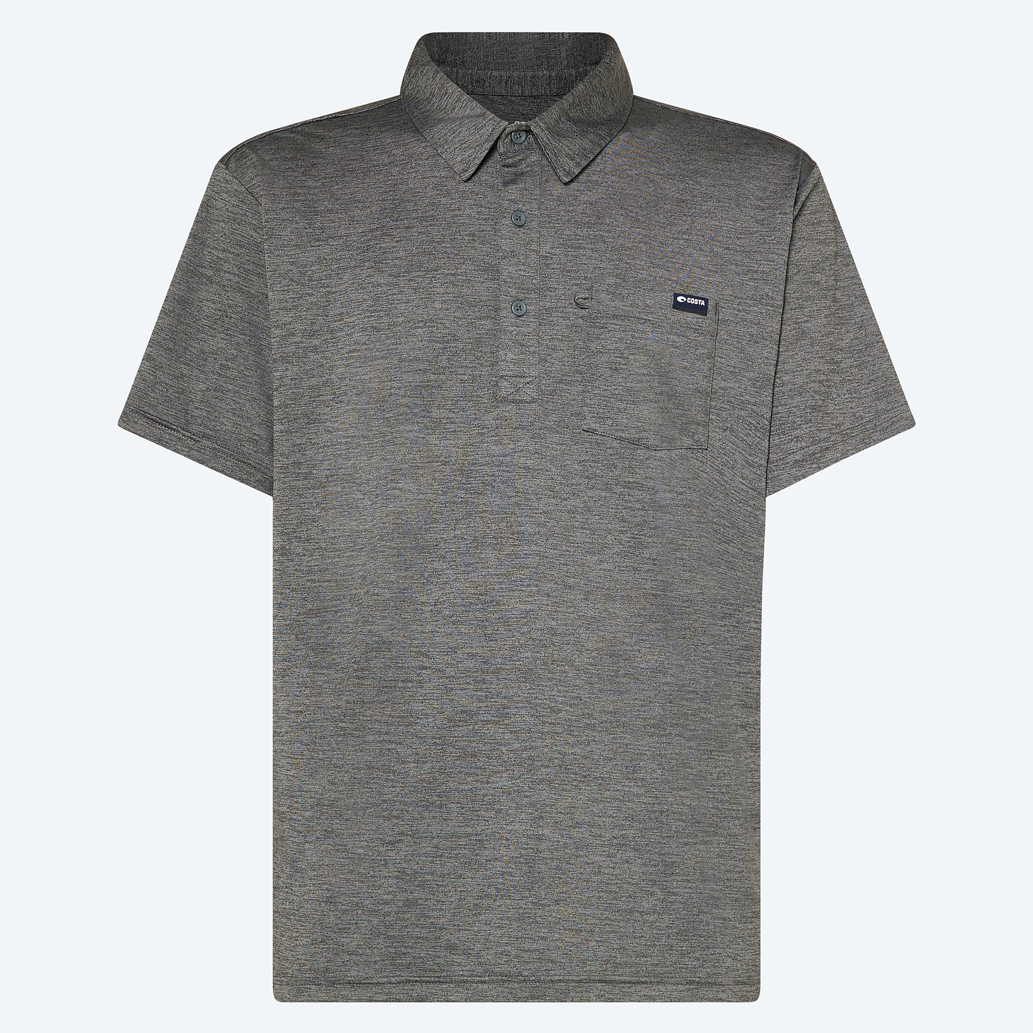 Apparel Shark Gray Heather Costa SS Voyager Polo Image 1 of 4 Apparel Shark Gray Heather Costa SS Voyager Polo Image 1 of 4