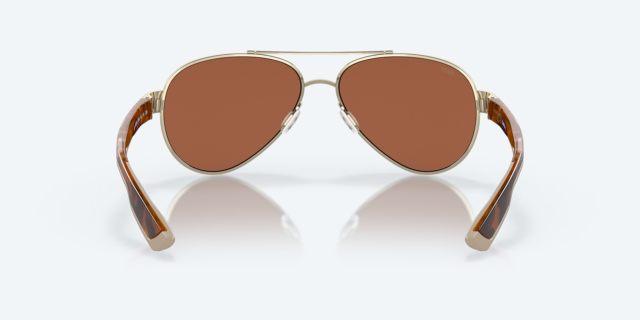 Sunglasses Costa Loreto M (56-14) with Copper Silver Mirror lens and Rose Gold frame Image 4 of 7 Sunglasses Costa Loreto M (56-14) with Copper Silver Mirror lens and Rose Gold frame Image 4 of 7