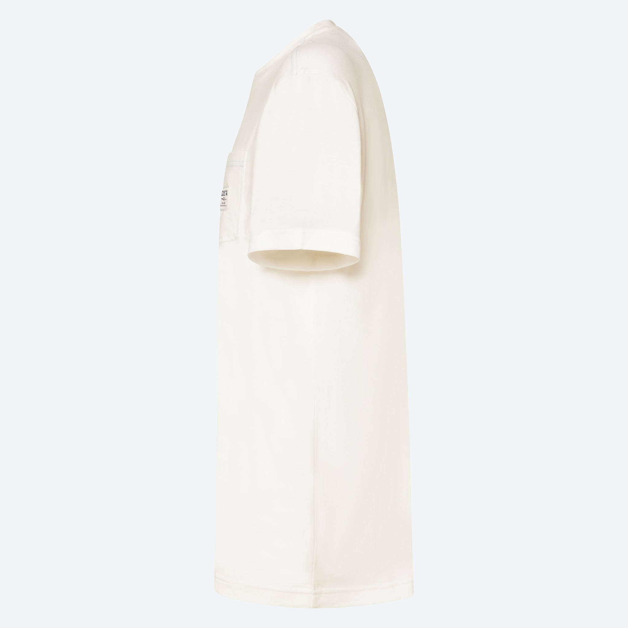 Apparel Snow White Costa Del Mar Pocket Tee SS Image 3 of 4 Apparel Snow White Costa Del Mar Pocket Tee SS Image 3 of 4