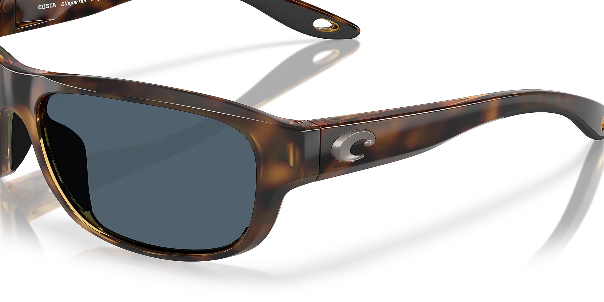 Costa Clipperton M (58-18) with Gray lenses and Tortoise frame