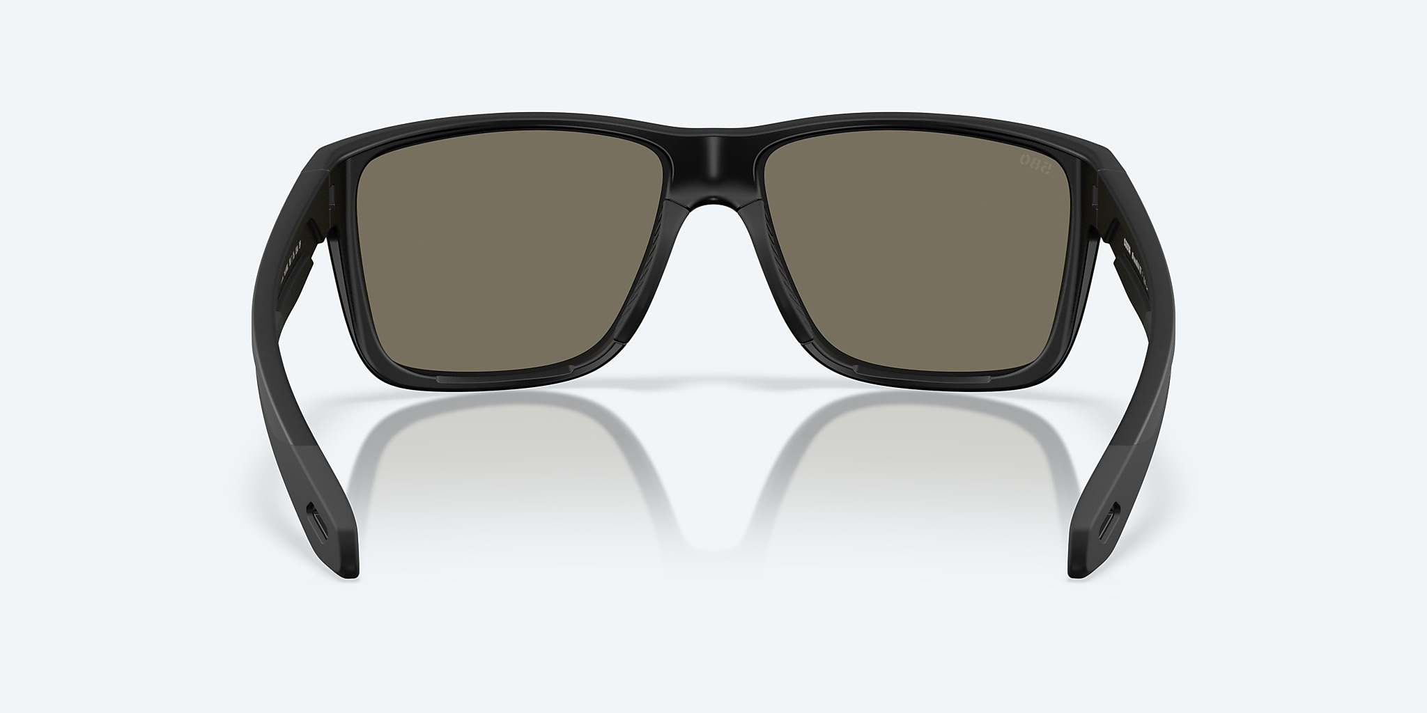 Sunglasses Costa Broadbill II L (58-15) with Blue Mirror lens and Matte Black frame Image 4 of 7 Sunglasses Costa Broadbill II L (58-15) with Blue Mirror lens and Matte Black frame Image 4 of 7