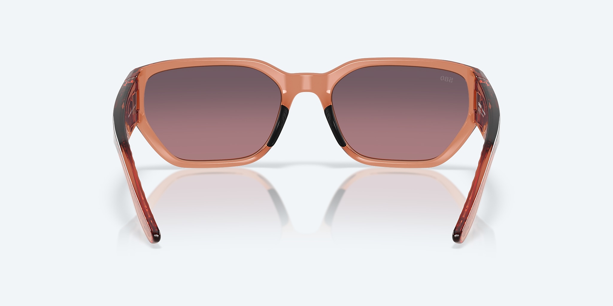 Sunglasses Costa Clemente XL (58-19) with Rose Gradient lens and Translucent Pink Sands frame Image 4 of 7 Sunglasses Costa Clemente XL (58-19) with Rose Gradient lens and Translucent Pink Sands frame Image 4 of 7