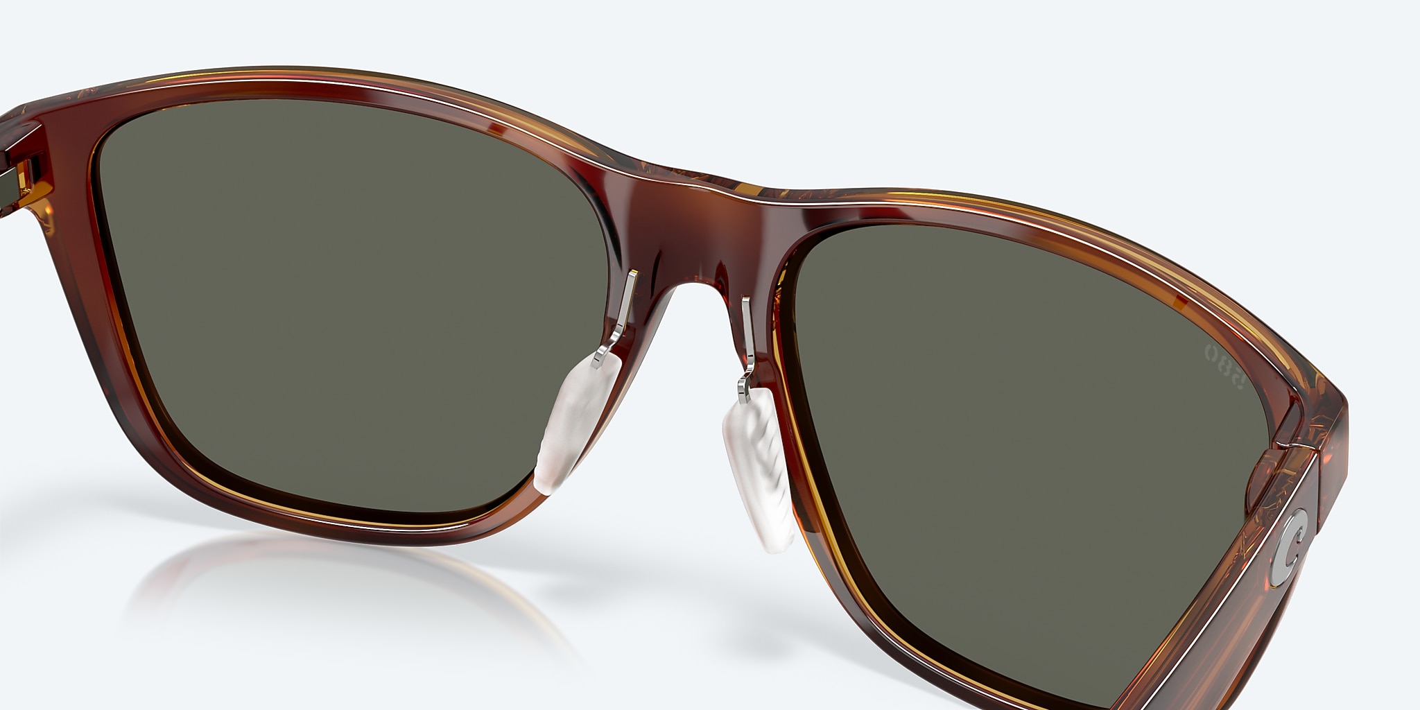 Sunglasses Costa Corrientes L (57-17) with Gray lens and Tortoise frame Image 7 of 8 Sunglasses Costa Corrientes L (57-17) with Gray lens and Tortoise frame Image 7 of 8