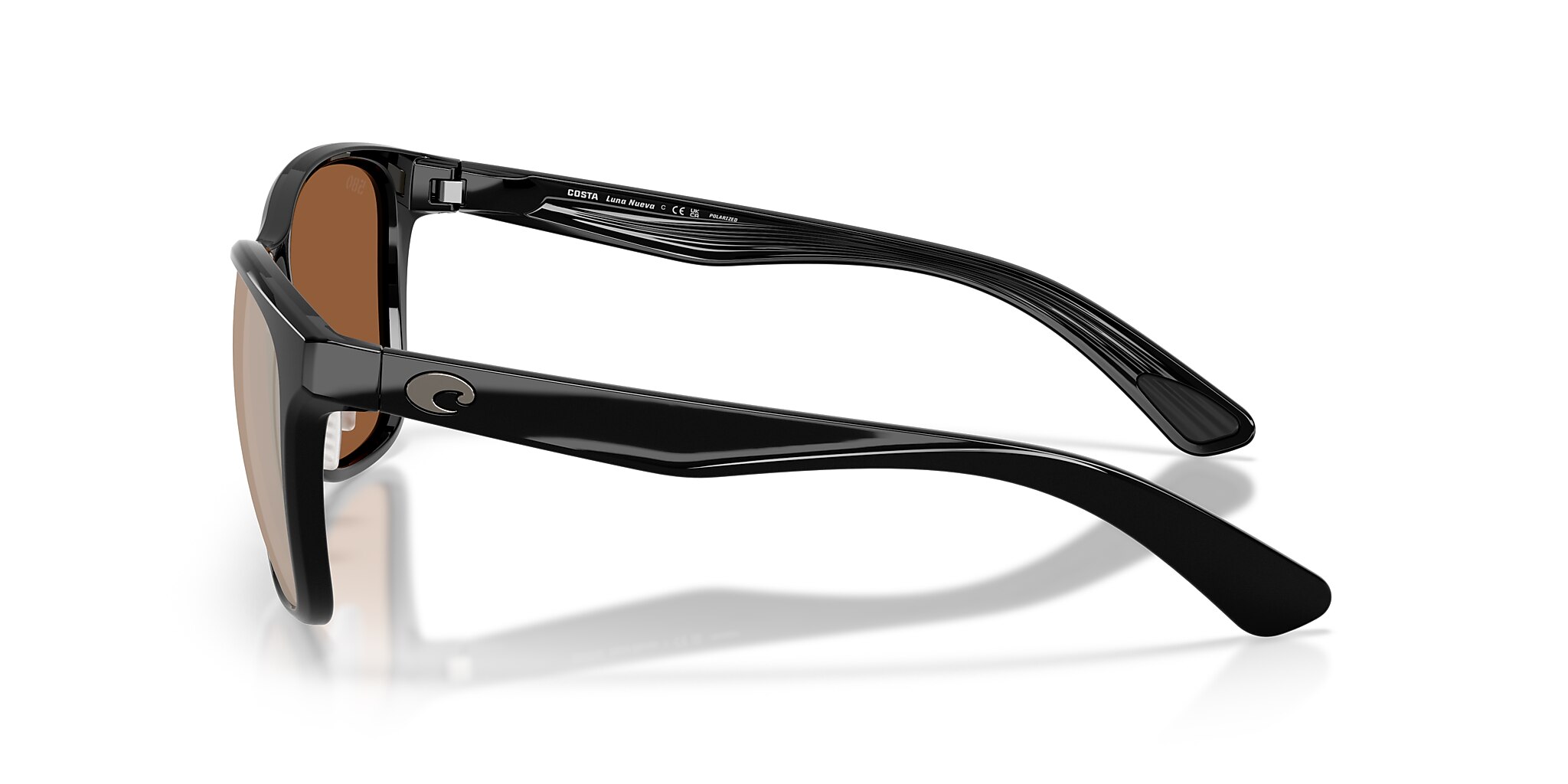 Costa Luna Nueva L (57-16) with Copper Silver Mirror lenses and