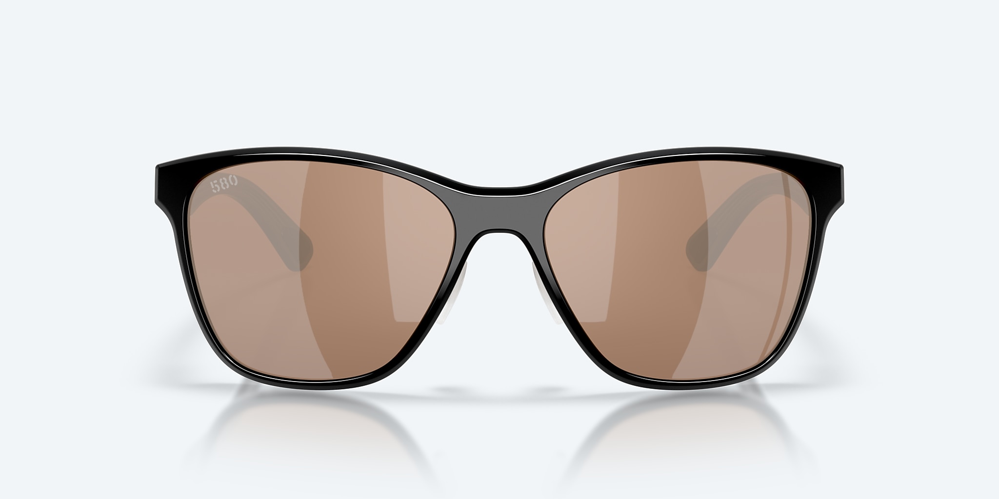 Lentes de Sol Costa Luna Nueva L (57-16) con Cobre y Plateado Espejado lente y Negro montura Imagen 2 de 8 Lentes de Sol Costa Luna Nueva L (57-16) con Cobre y Plateado Espejado lente y Negro montura Imagen 2 de 8