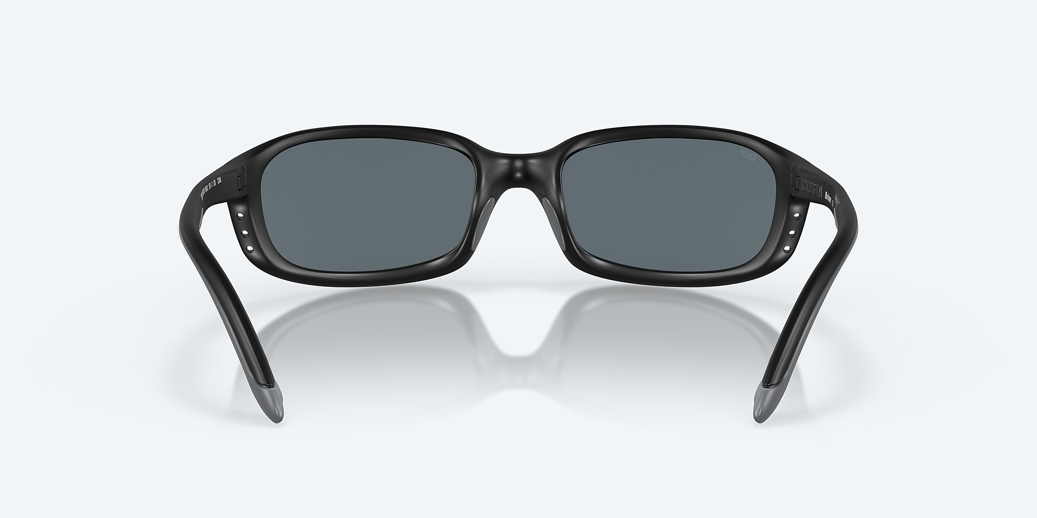 Lunettes de soleil Costa Brine S (59-18) avec Effet miroir Bleu verre et Noir mat monture Image 4 de 7 Lunettes de soleil Costa Brine S (59-18) avec Effet miroir Bleu verre et Noir mat monture Image 4 de 7