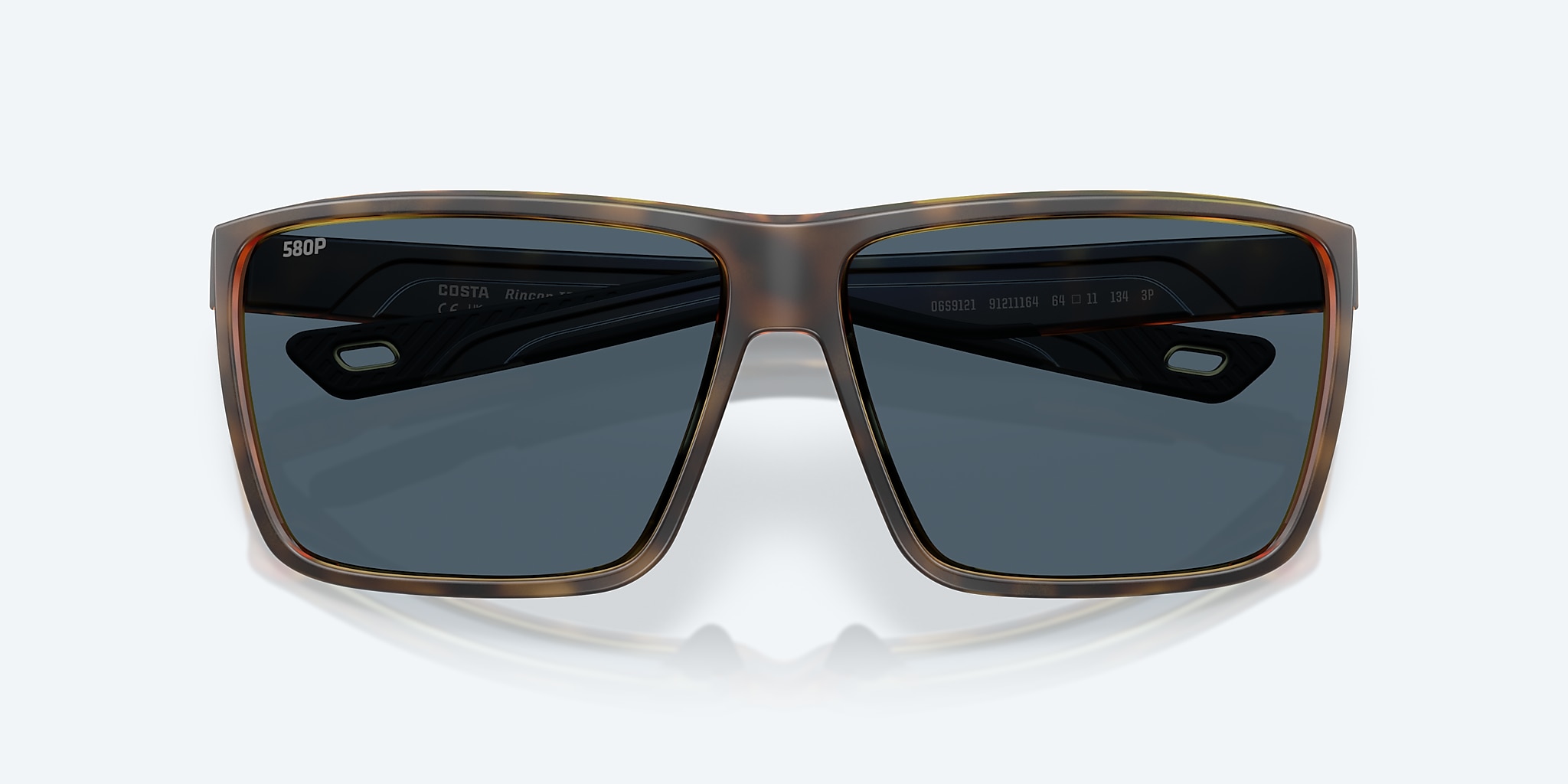 Sunglasses Costa Rincon II XL (64-11) with Gray lens and Matte Tortoise frame Image 5 of 8 Sunglasses Costa Rincon II XL (64-11) with Gray lens and Matte Tortoise frame Image 5 of 8