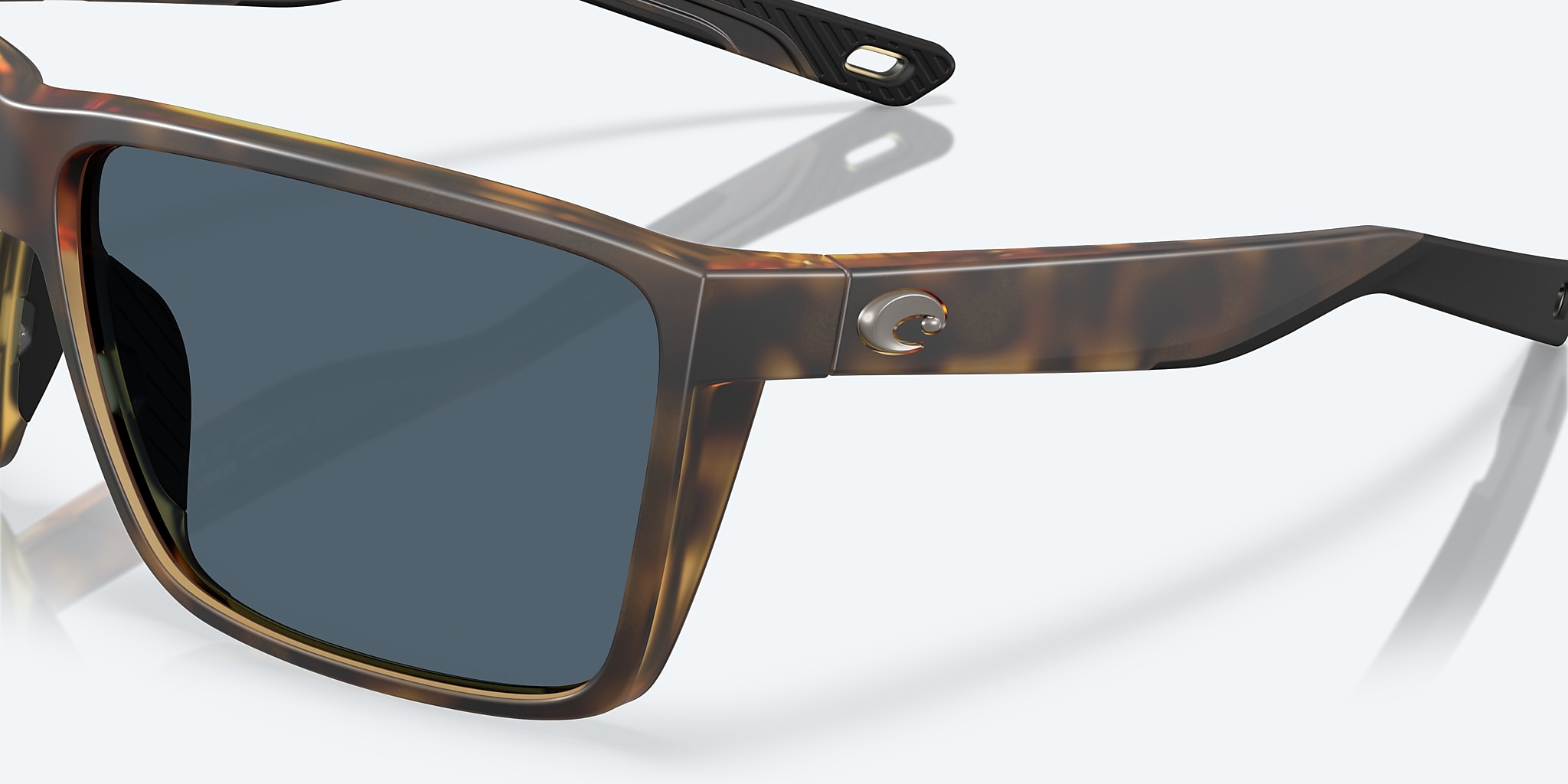Sunglasses Costa Rincon II XL (64-11) with Gray lens and Matte Tortoise frame Image 6 of 8 Sunglasses Costa Rincon II XL (64-11) with Gray lens and Matte Tortoise frame Image 6 of 8