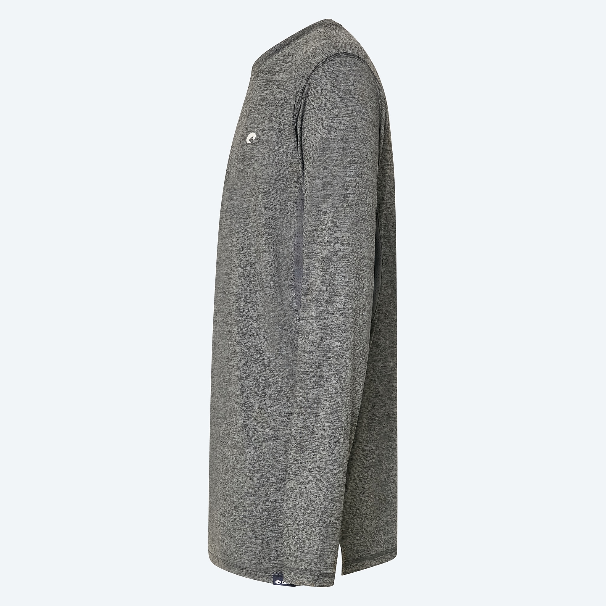 Apparel Shark Gray Heather Costa Ls Voyager Performance Shirt Imagen 3 de 4 Apparel Shark Gray Heather Costa Ls Voyager Performance Shirt Imagen 3 de 4
