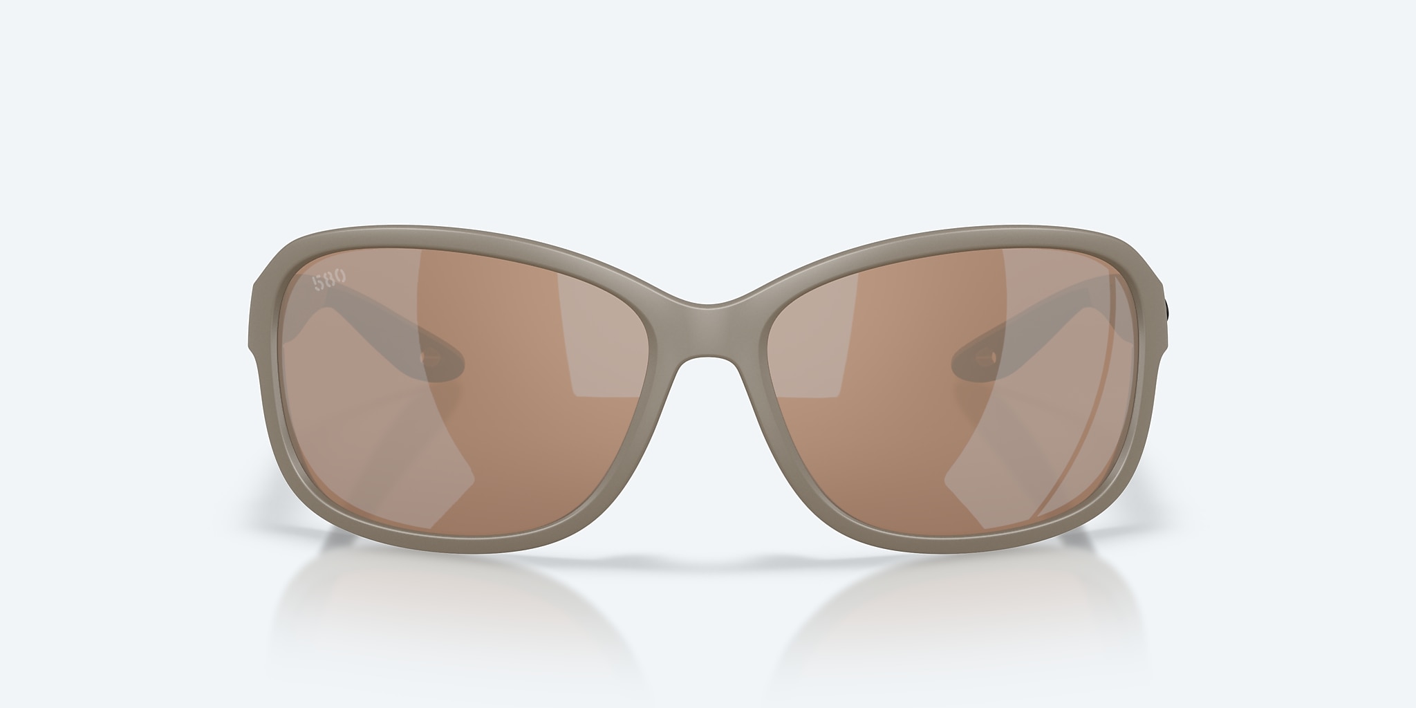 Sunglasses Costa Seadrift S (58-15) with Copper Silver Mirror lens and Matte Sand frame Image 2 of 7 Sunglasses Costa Seadrift S (58-15) with Copper Silver Mirror lens and Matte Sand frame Image 2 of 7