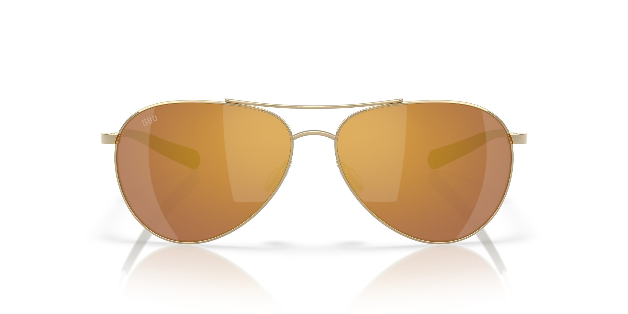 Costa Piper L (58-14) with Gold Mirror lenses and Brushed Gold