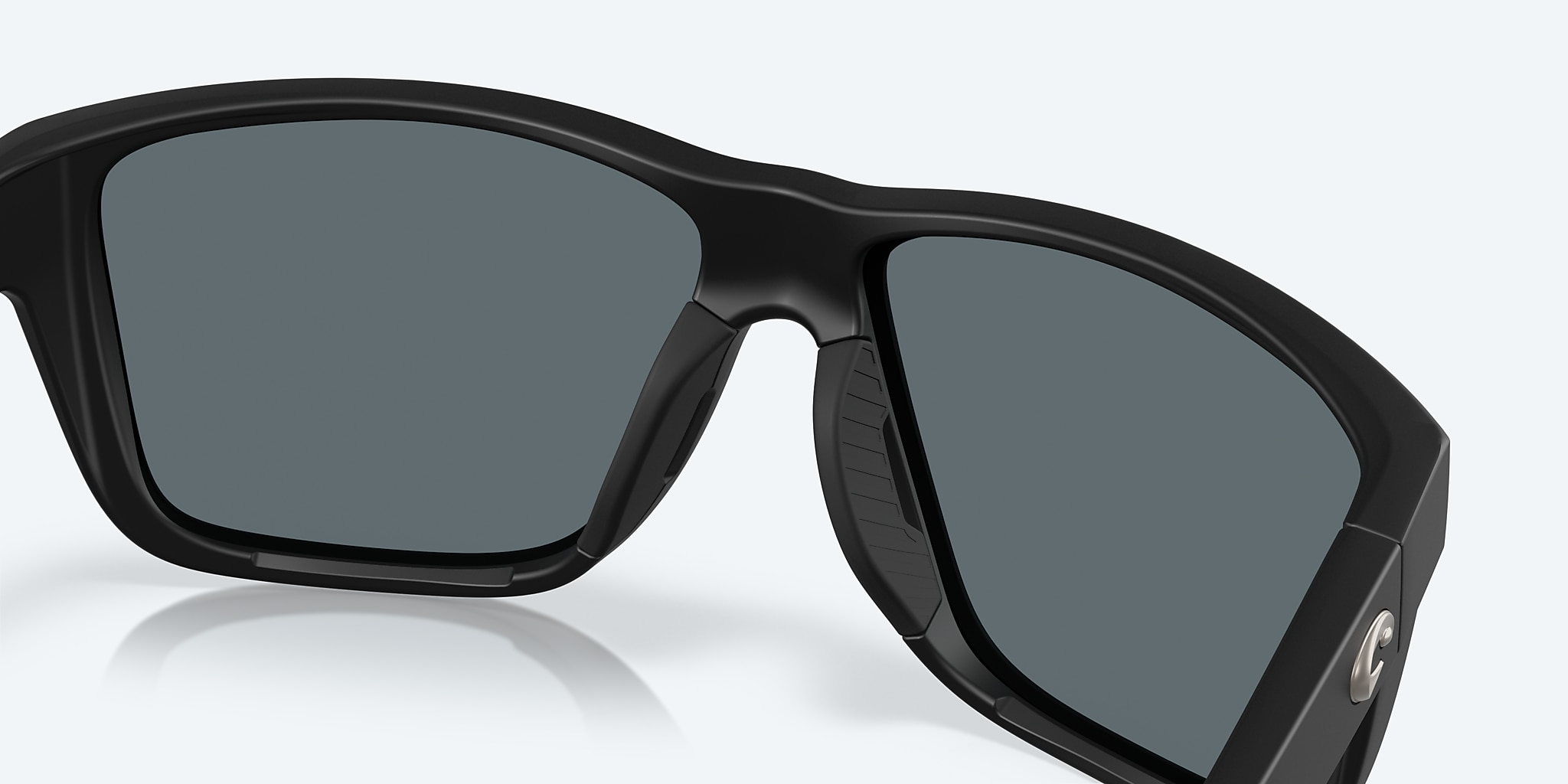 Sunglasses Costa Broadbill II L (58-15) with Blue Mirror lens and Matte Black frame Image 7 of 7 Sunglasses Costa Broadbill II L (58-15) with Blue Mirror lens and Matte Black frame Image 7 of 7
