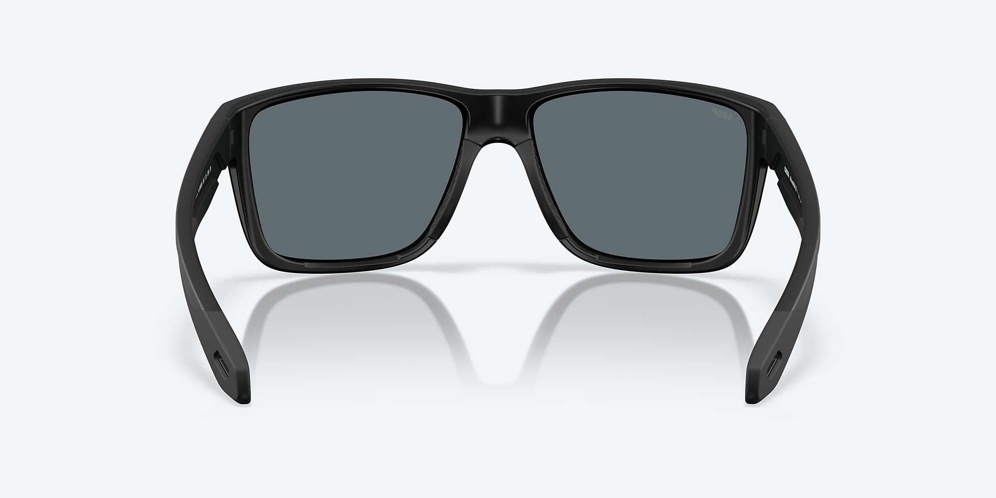 Sunglasses Costa Broadbill II L (58-15) with Blue Mirror lens and Matte Black frame Image 4 of 7 Sunglasses Costa Broadbill II L (58-15) with Blue Mirror lens and Matte Black frame Image 4 of 7