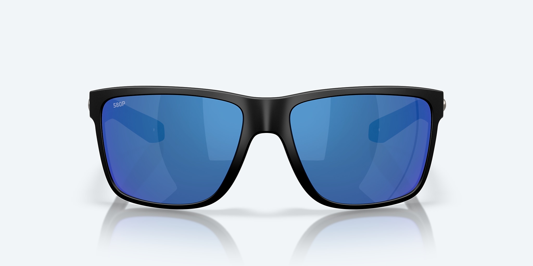 Sunglasses Costa Broadbill II L (58-15) with Blue Mirror lens and Matte Black frame Image 2 of 7 Sunglasses Costa Broadbill II L (58-15) with Blue Mirror lens and Matte Black frame Image 2 of 7