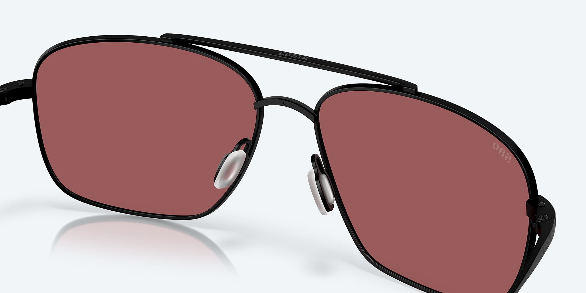 Sunglasses Costa Canaveral XL (59-15) with Gold Mirror lens and Satin Black frame Image 7 of 7 Sunglasses Costa Canaveral XL (59-15) with Gold Mirror lens and Satin Black frame Image 7 of 7