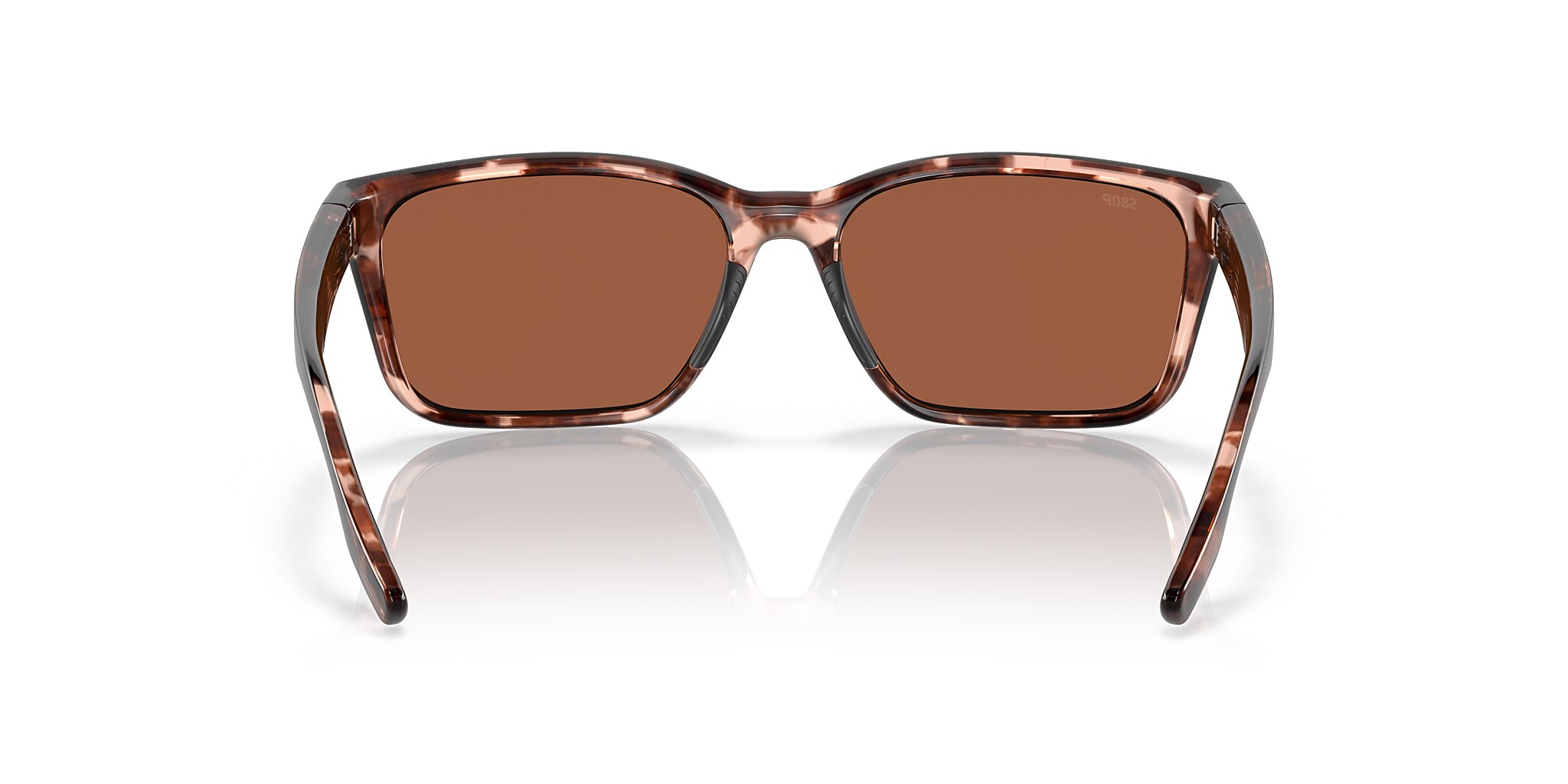 Costa Palmas XL (57-17) with Copper Silver Mirror lenses and Coral