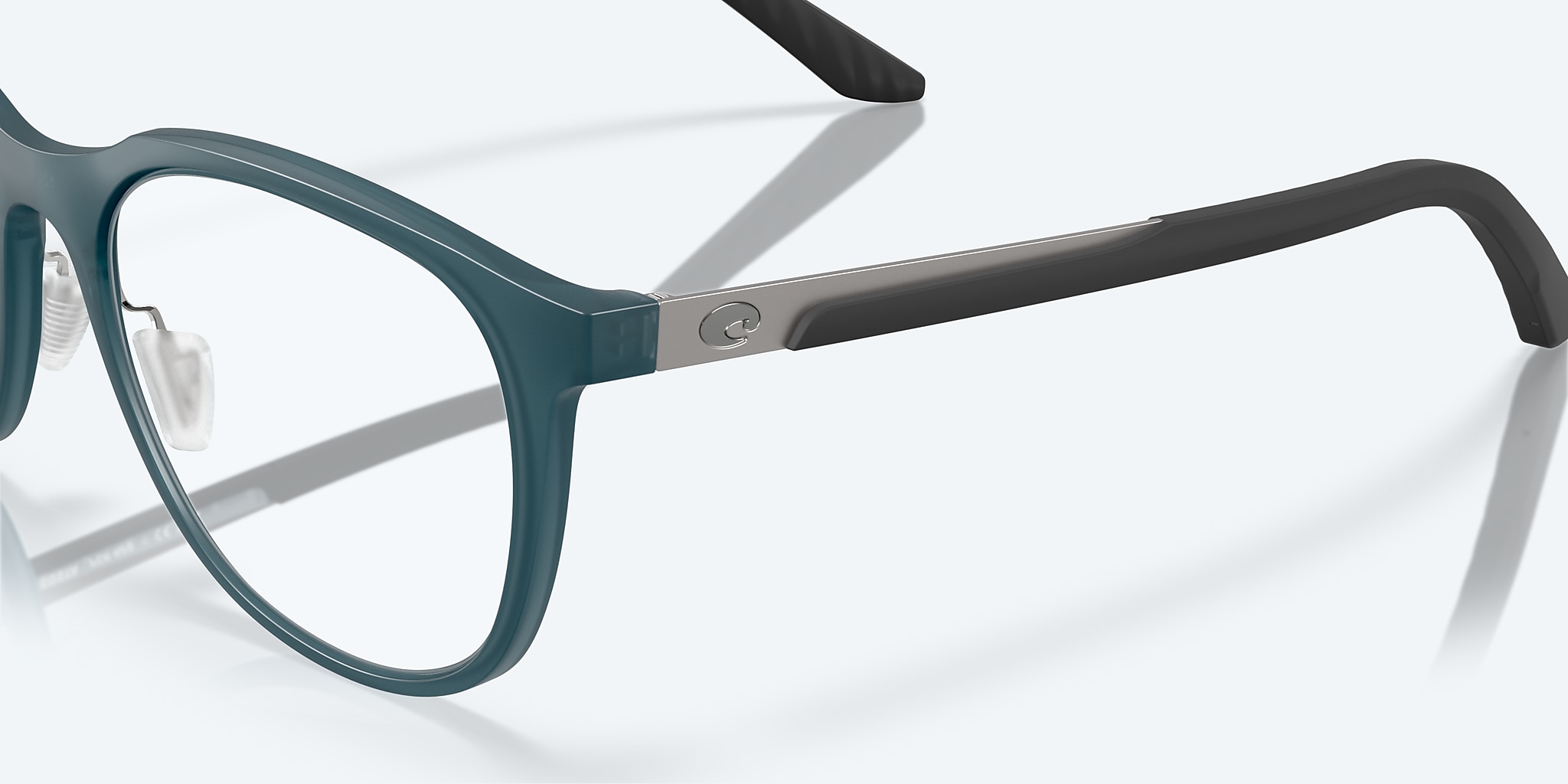 Eyeglasses Costa Pacific Rise 420 L (52-19) with Demo Lens lens and Translucent Deep Blue frame Image 6 of 7 Eyeglasses Costa Pacific Rise 420 L (52-19) with Demo Lens lens and Translucent Deep Blue frame Image 6 of 7