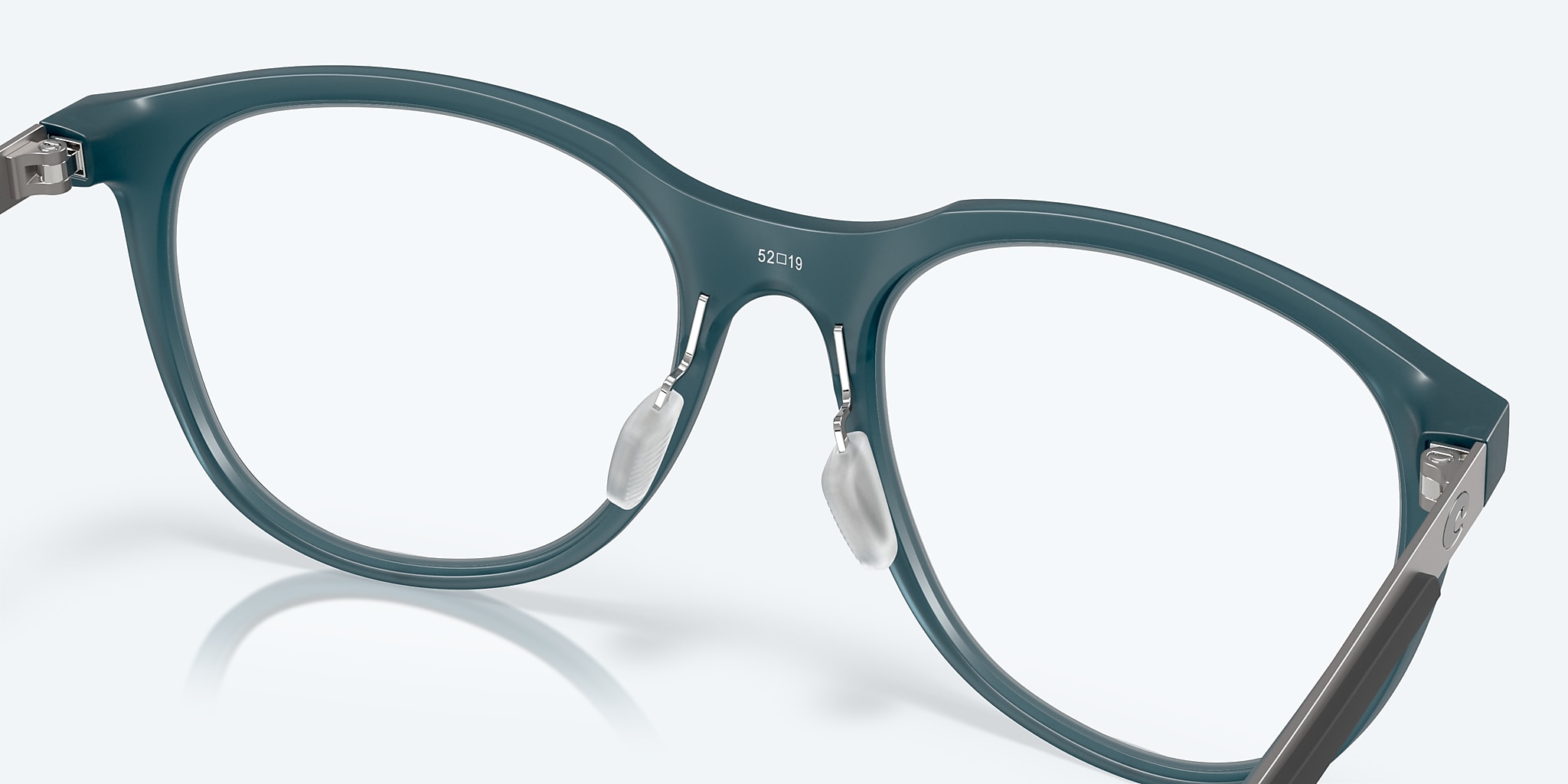 Eyeglasses Costa Pacific Rise 420 L (52-19) with Demo Lens lens and Translucent Deep Blue frame Image 7 of 7 Eyeglasses Costa Pacific Rise 420 L (52-19) with Demo Lens lens and Translucent Deep Blue frame Image 7 of 7