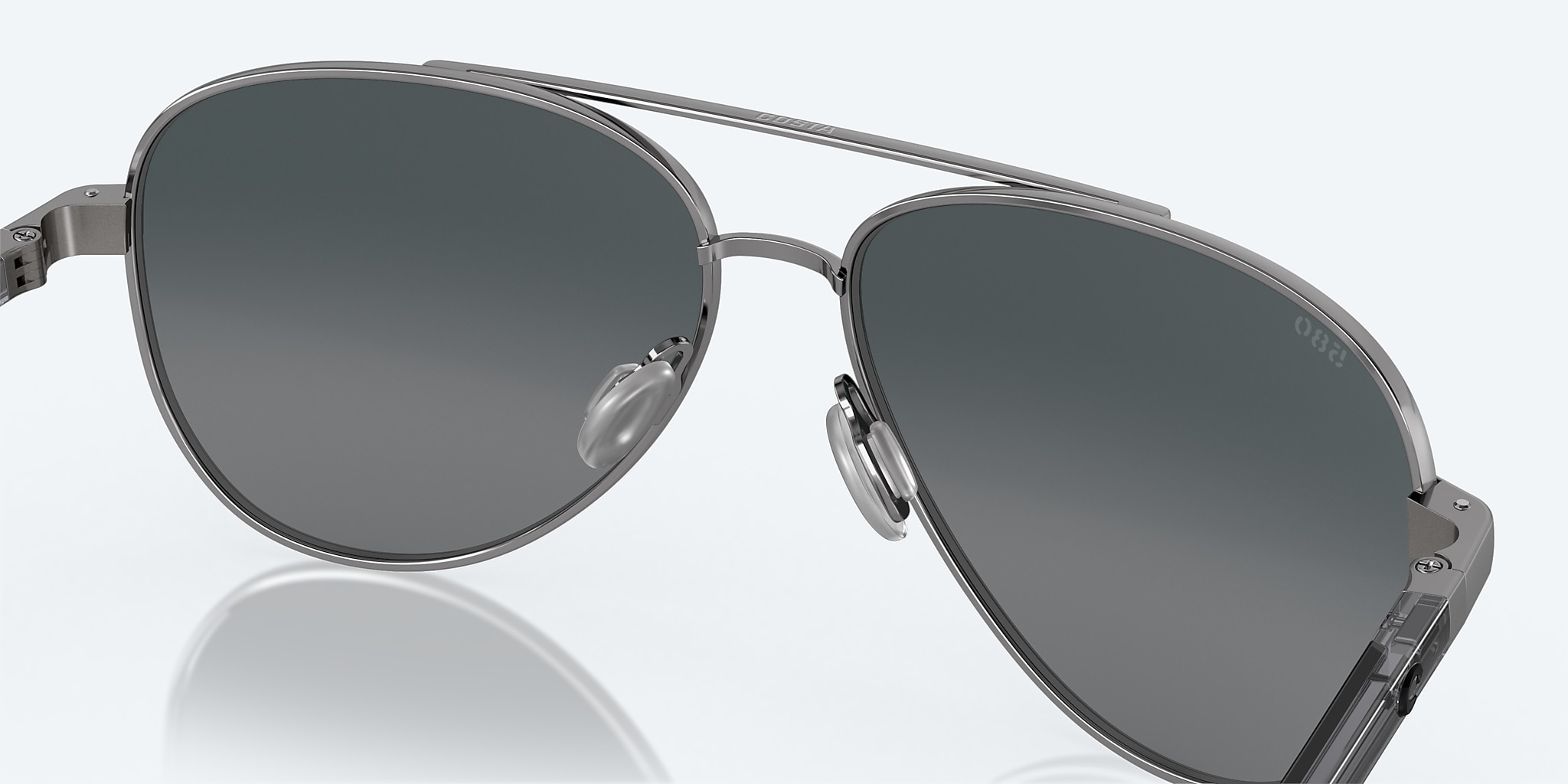 Sunglasses Costa Peli L (57-14) with Demo Lens lens and Gunmetal frame Image 7 of 8 Sunglasses Costa Peli L (57-14) with Demo Lens lens and Gunmetal frame Image 7 of 8