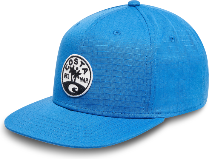 Royal Blue Costa Isla Flat Brim Snapback | Costa Del Mar®