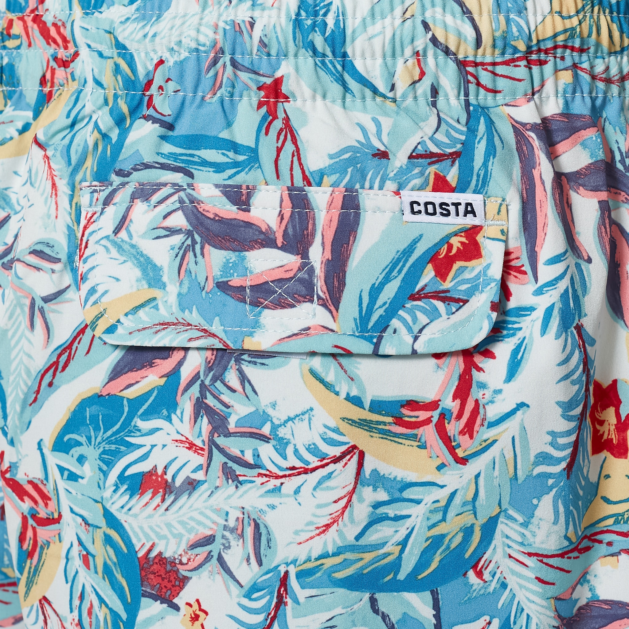 Tropical Print Breezy Short