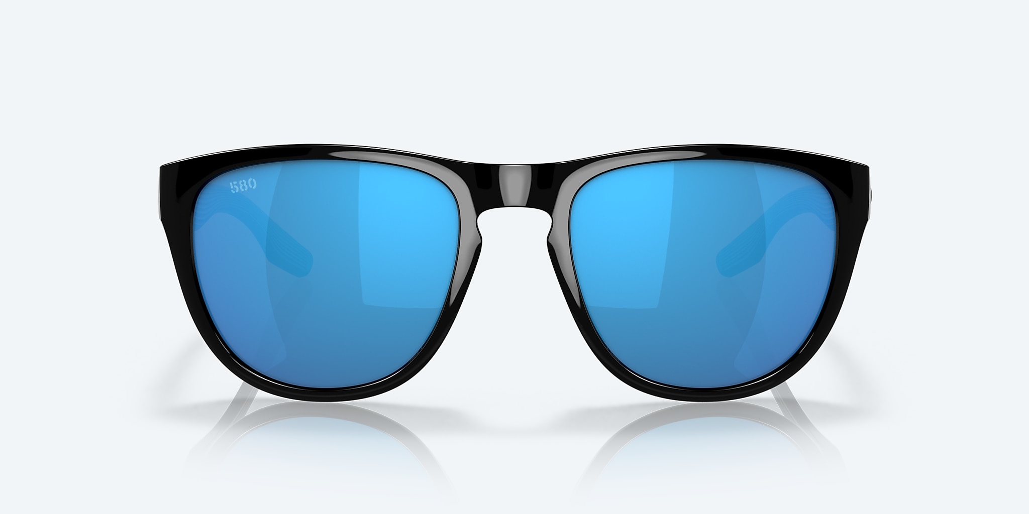 Sunglasses Costa Irie XL (55-20) with Blue Mirror lens and Black frame Image 2 of 7 Sunglasses Costa Irie XL (55-20) with Blue Mirror lens and Black frame Image 2 of 7