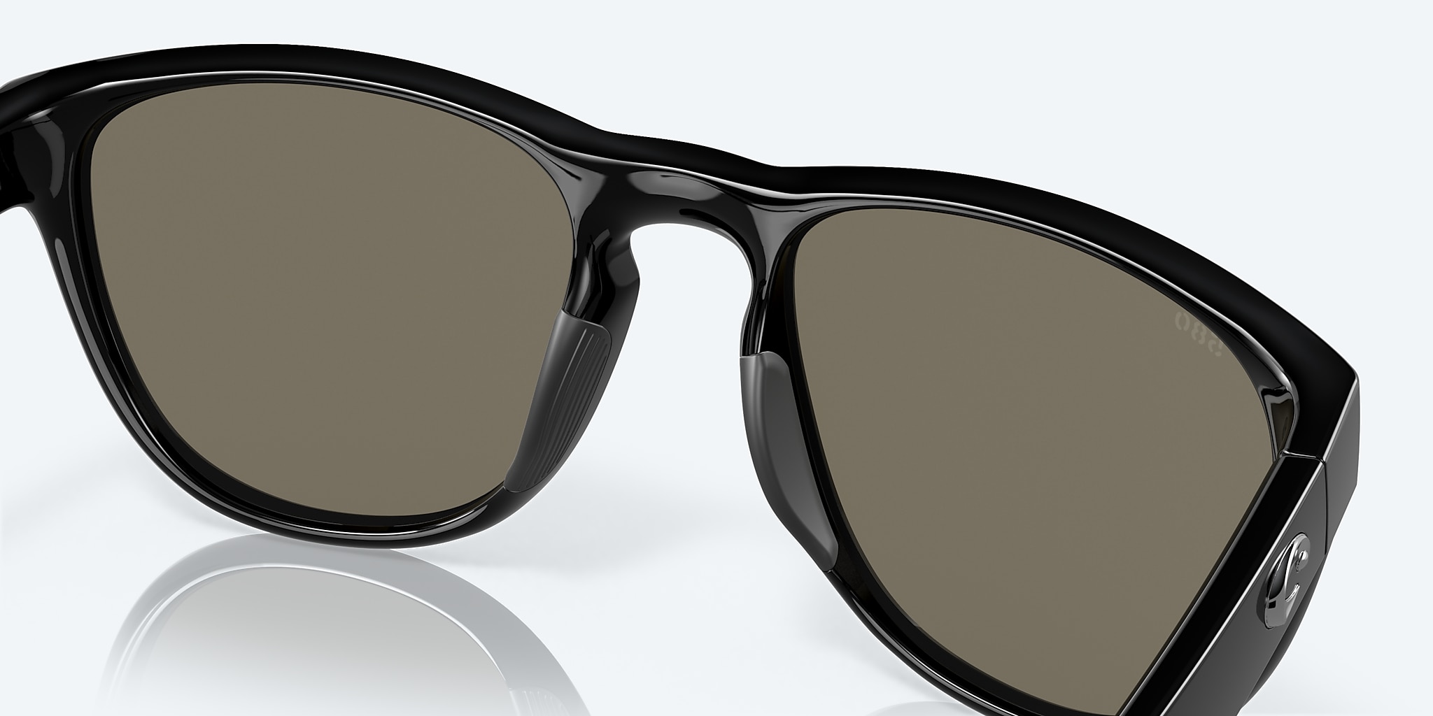 Sunglasses Costa Irie XL (55-20) with Blue Mirror lens and Black frame Image 7 of 7 Sunglasses Costa Irie XL (55-20) with Blue Mirror lens and Black frame Image 7 of 7