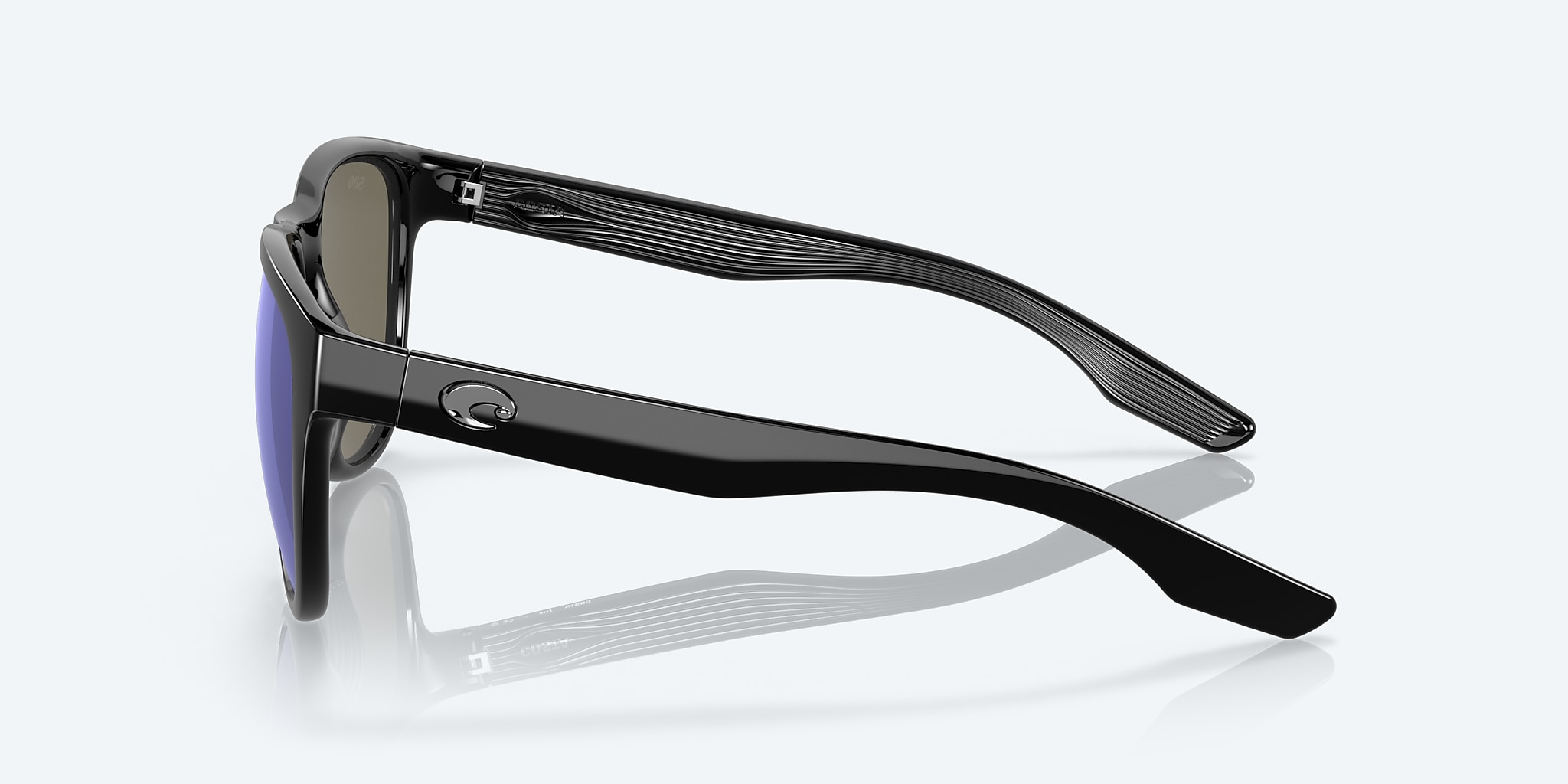 Sunglasses Costa Irie XL (55-20) with Blue Mirror lens and Black frame Image 3 of 7 Sunglasses Costa Irie XL (55-20) with Blue Mirror lens and Black frame Image 3 of 7