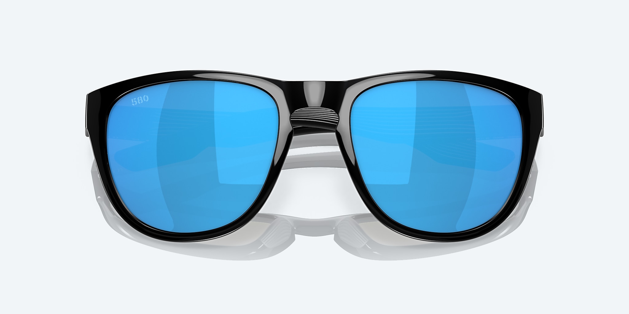 Sunglasses Costa Irie XL (55-20) with Blue Mirror lens and Black frame Image 5 of 7 Sunglasses Costa Irie XL (55-20) with Blue Mirror lens and Black frame Image 5 of 7