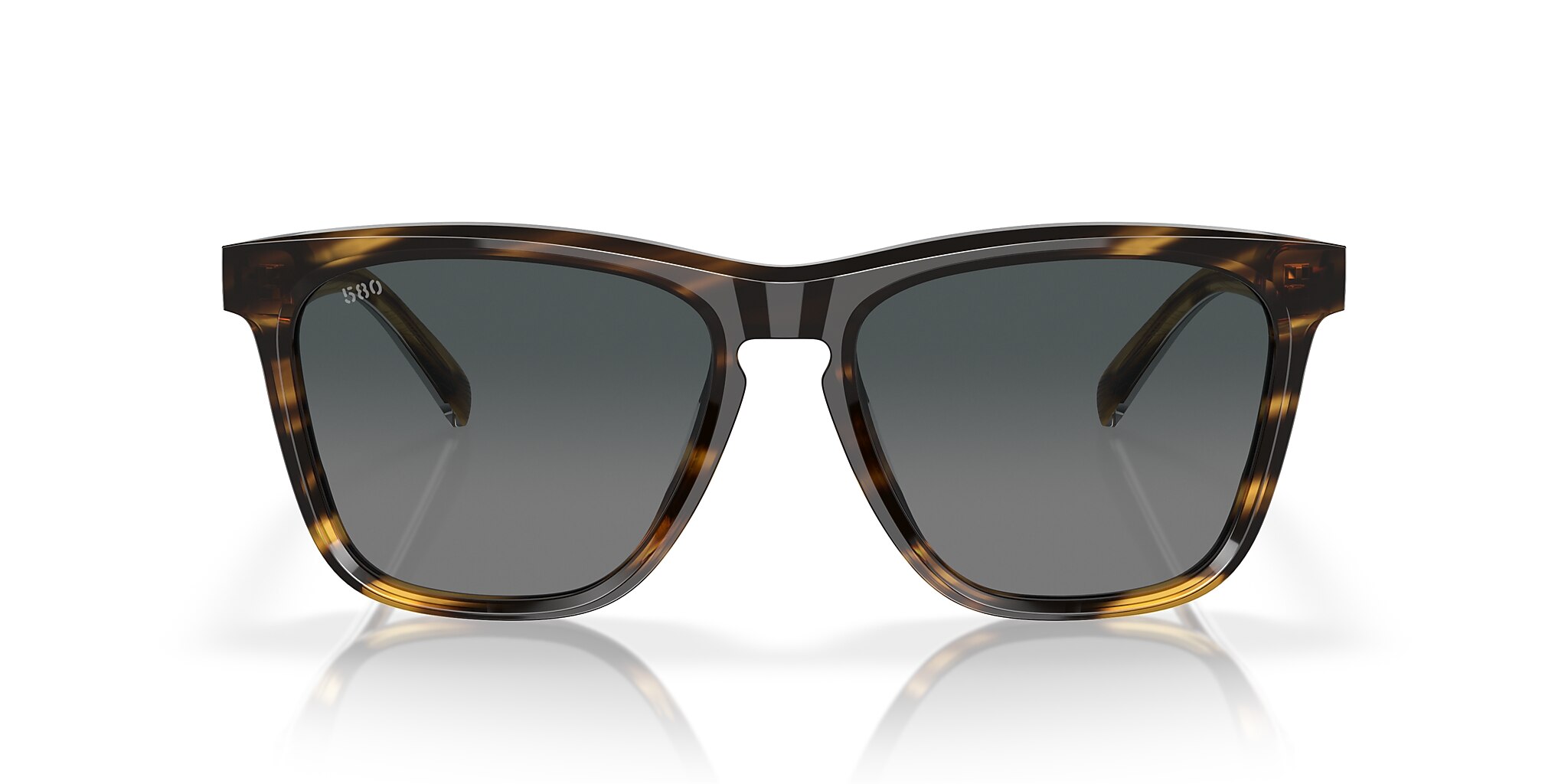 カウスカル Costa Ulu L (56-17) with Gray Gradient lenses and Tortoise frame