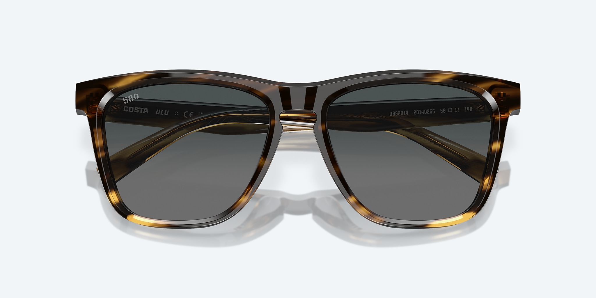 Sunglasses Costa Ulu L (56-17) with Gray Gradient lens and Tortoise frame Image 6 of 8 Sunglasses Costa Ulu L (56-17) with Gray Gradient lens and Tortoise frame Image 6 of 8