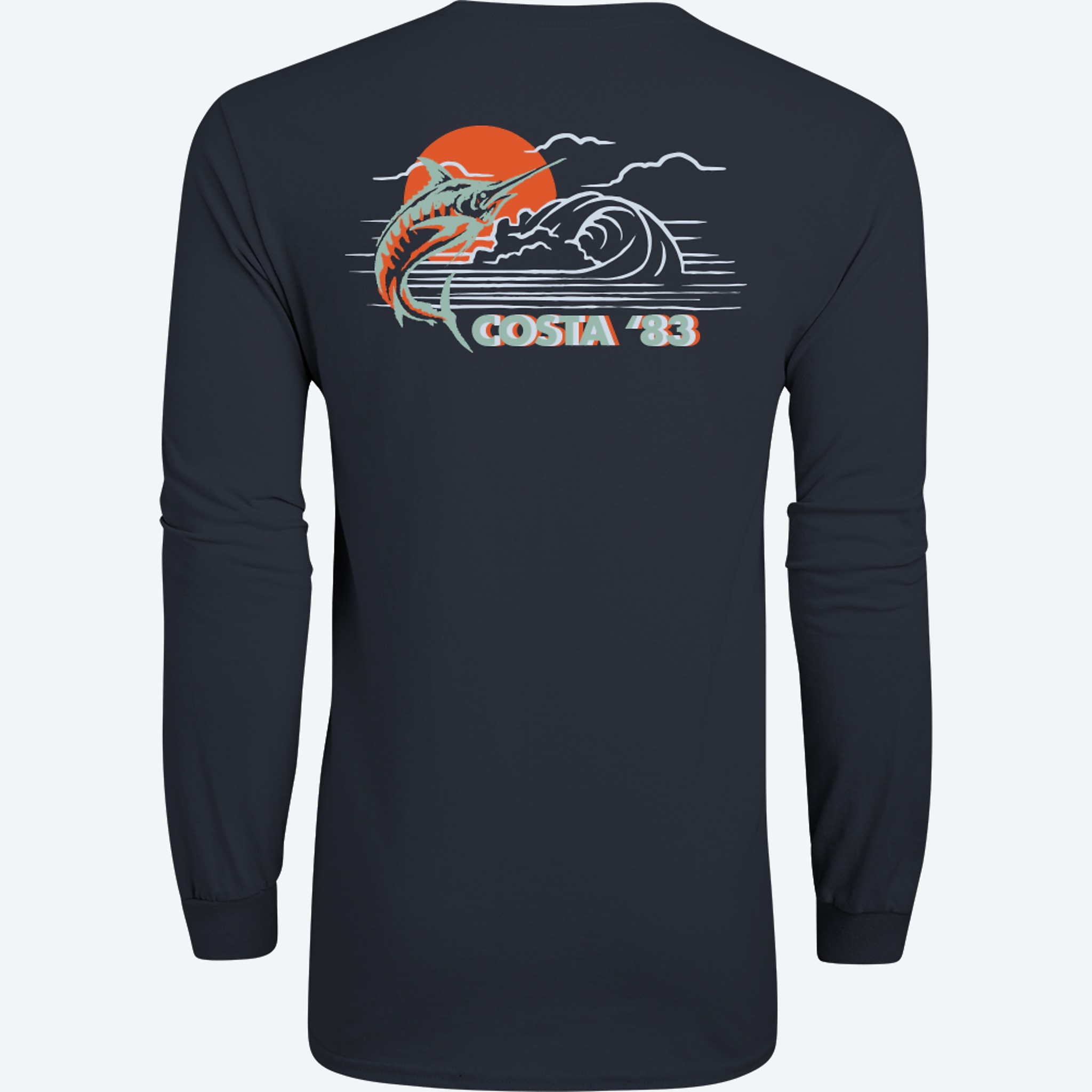 Apparel Navy Costa Bluewater LS Image 1 of 2 Apparel Navy Costa Bluewater LS Image 1 of 2