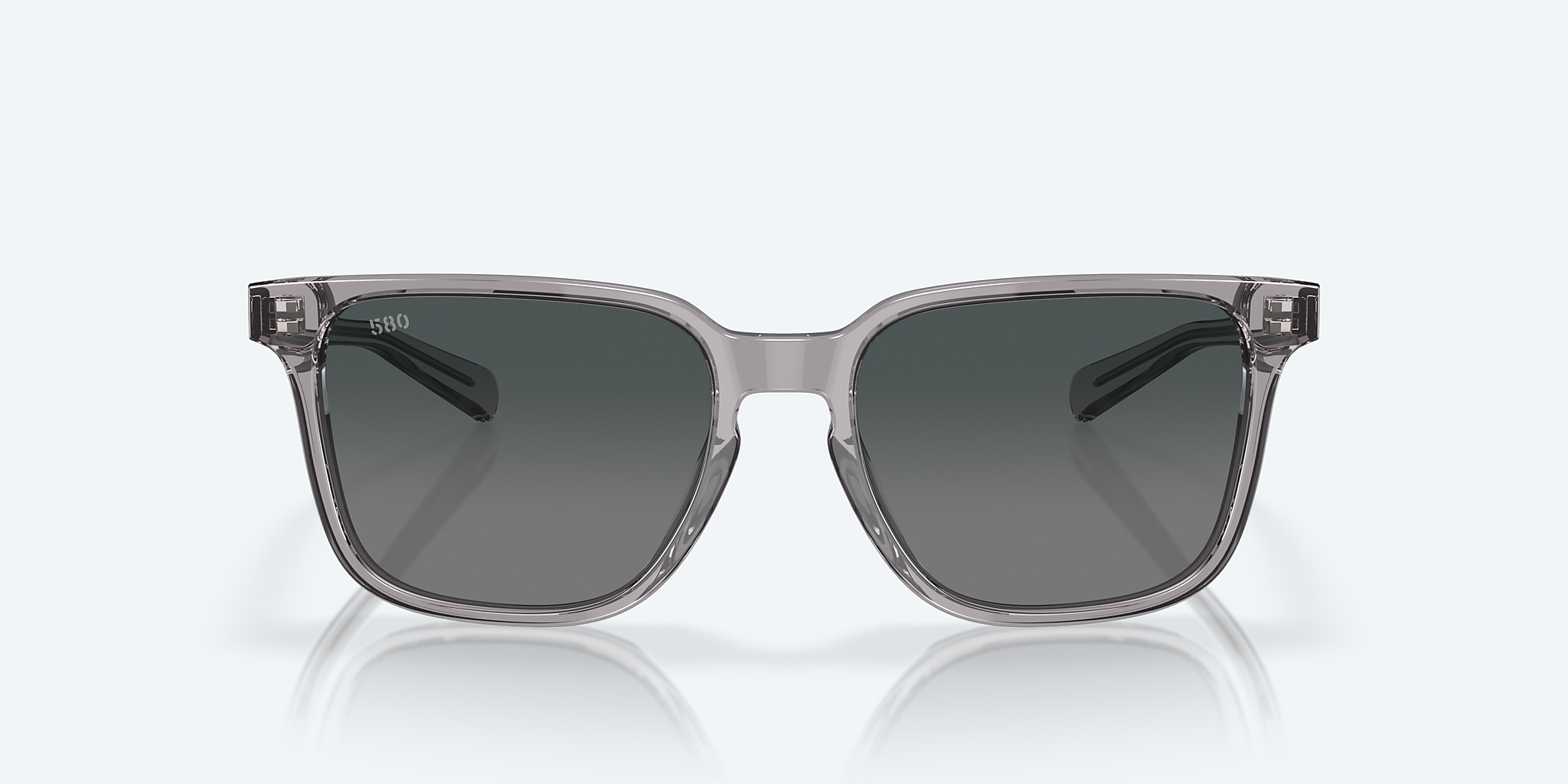 Sunglasses Costa Kailano S (53-17) with Gray Gradient lens and Smoke Crystal frame Image 2 of 8 Sunglasses Costa Kailano S (53-17) with Gray Gradient lens and Smoke Crystal frame Image 2 of 8