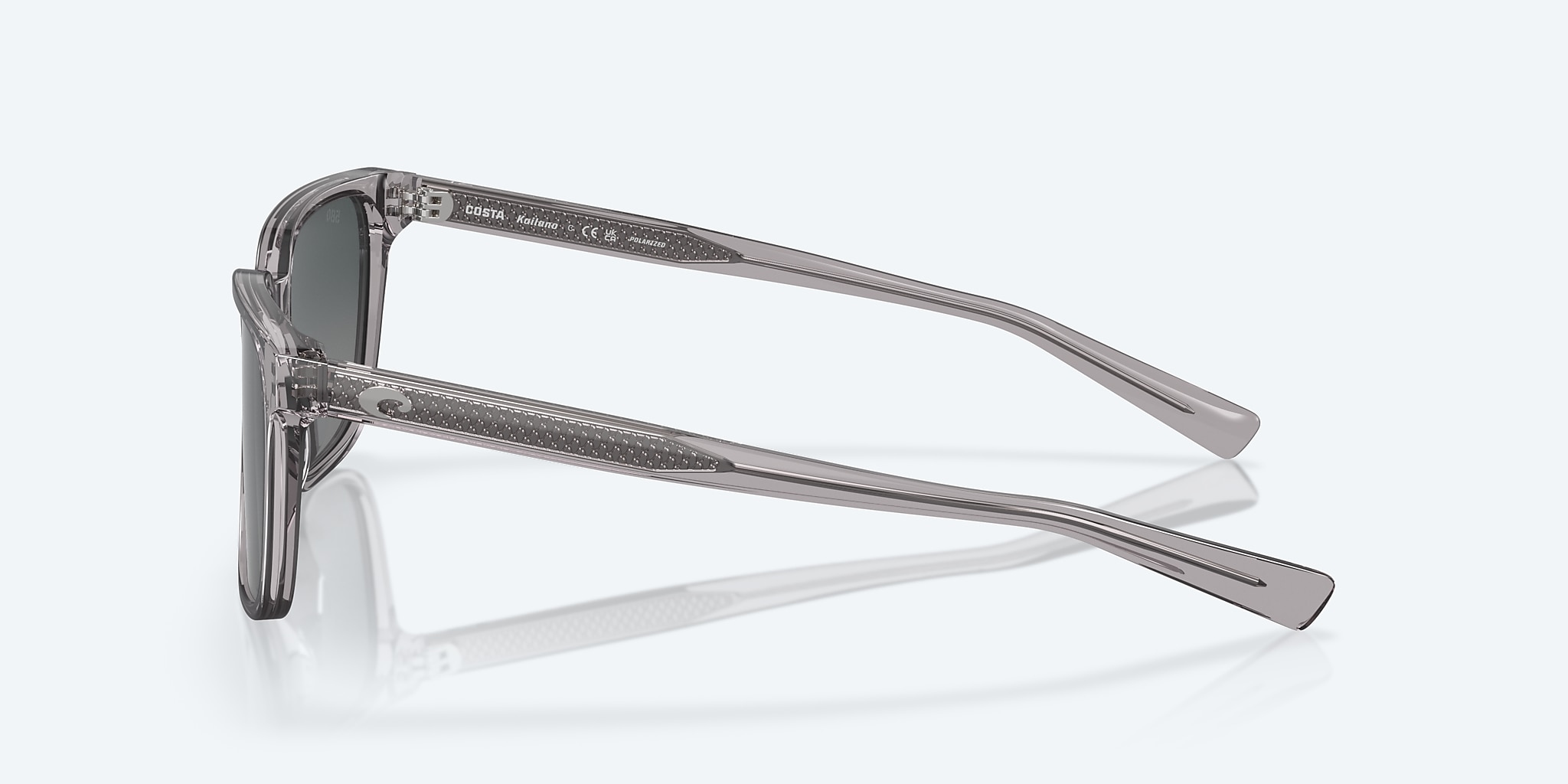 Sunglasses Costa Kailano S (53-17) with Gray Gradient lens and Smoke Crystal frame Image 3 of 8 Sunglasses Costa Kailano S (53-17) with Gray Gradient lens and Smoke Crystal frame Image 3 of 8