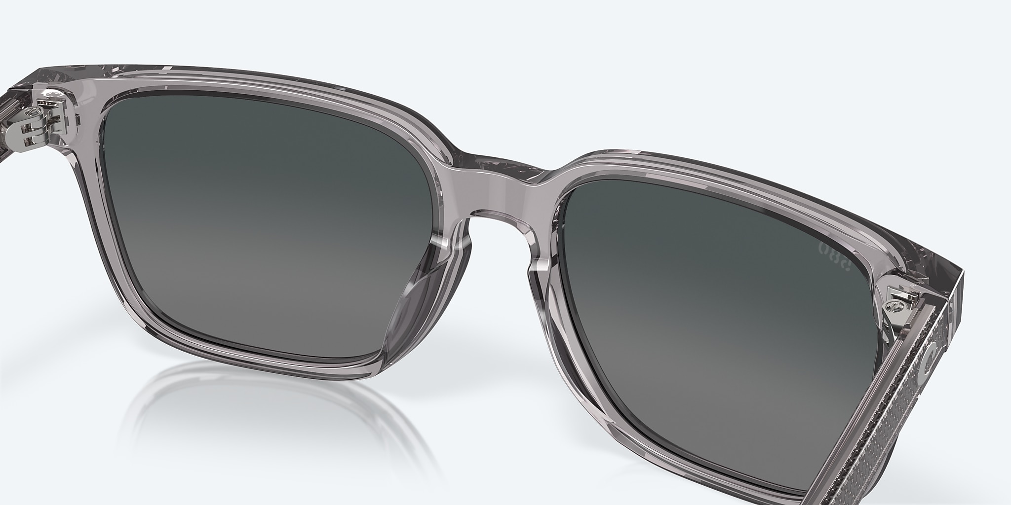 Sunglasses Costa Kailano S (53-17) with Gray Gradient lens and Smoke Crystal frame Image 7 of 8 Sunglasses Costa Kailano S (53-17) with Gray Gradient lens and Smoke Crystal frame Image 7 of 8