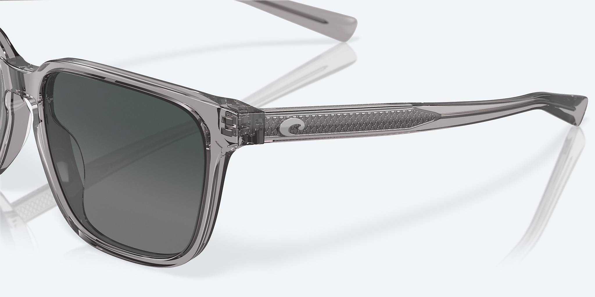 Sunglasses Costa Kailano S (53-17) with Gray Gradient lens and Smoke Crystal frame Image 6 of 8 Sunglasses Costa Kailano S (53-17) with Gray Gradient lens and Smoke Crystal frame Image 6 of 8