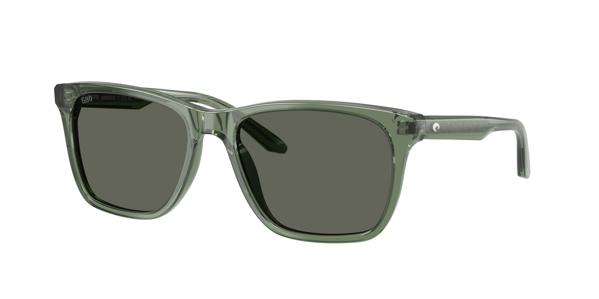 Costa Del Mar Sullivan Sunglasses - Matte Tortoise Frame With Blue Mirror Lenses SUL191OBMGLP