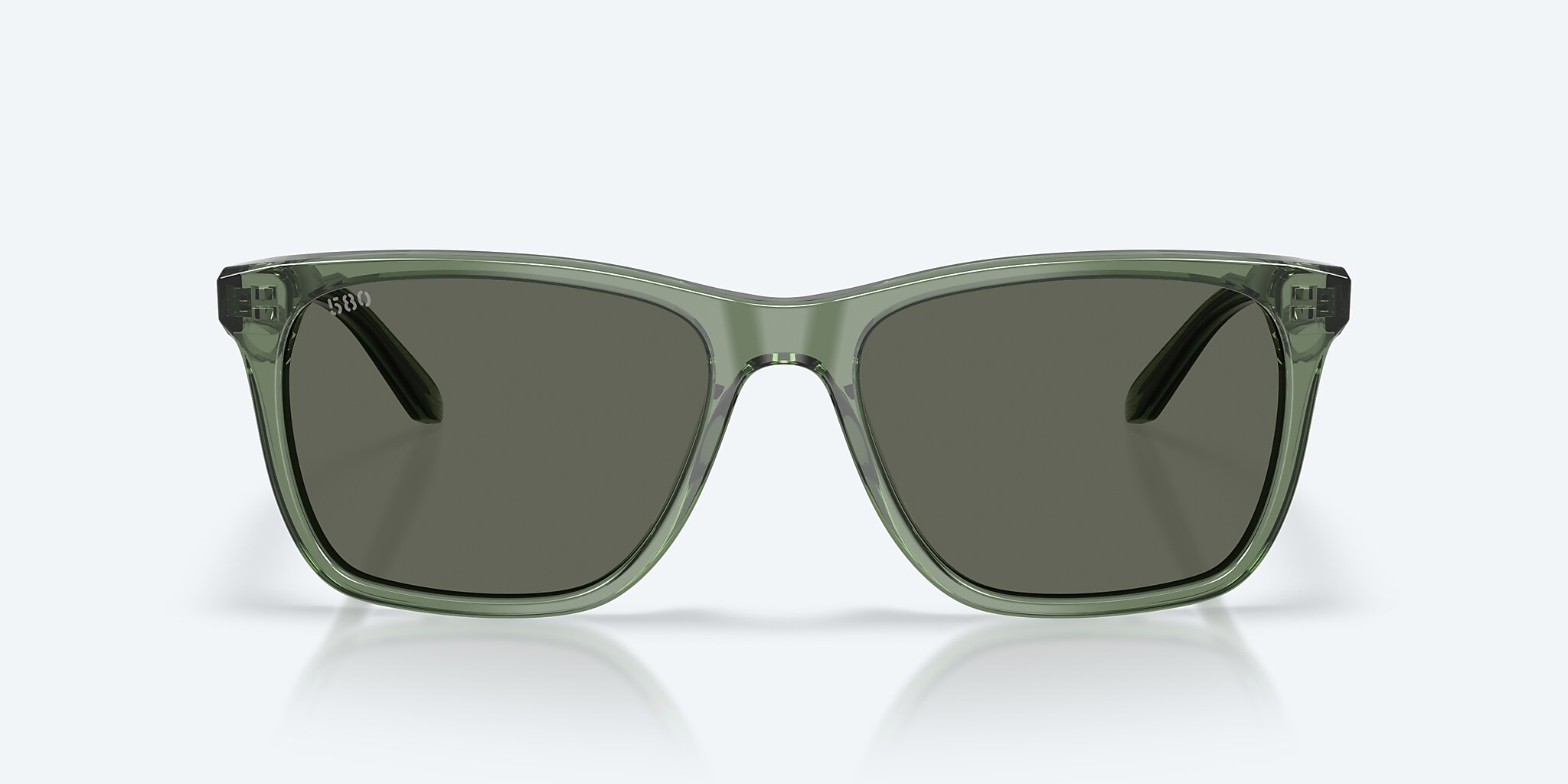 Sunglasses Costa Gravels L (57-18) with Gray lens and Algae Green frame Image 2 of 9