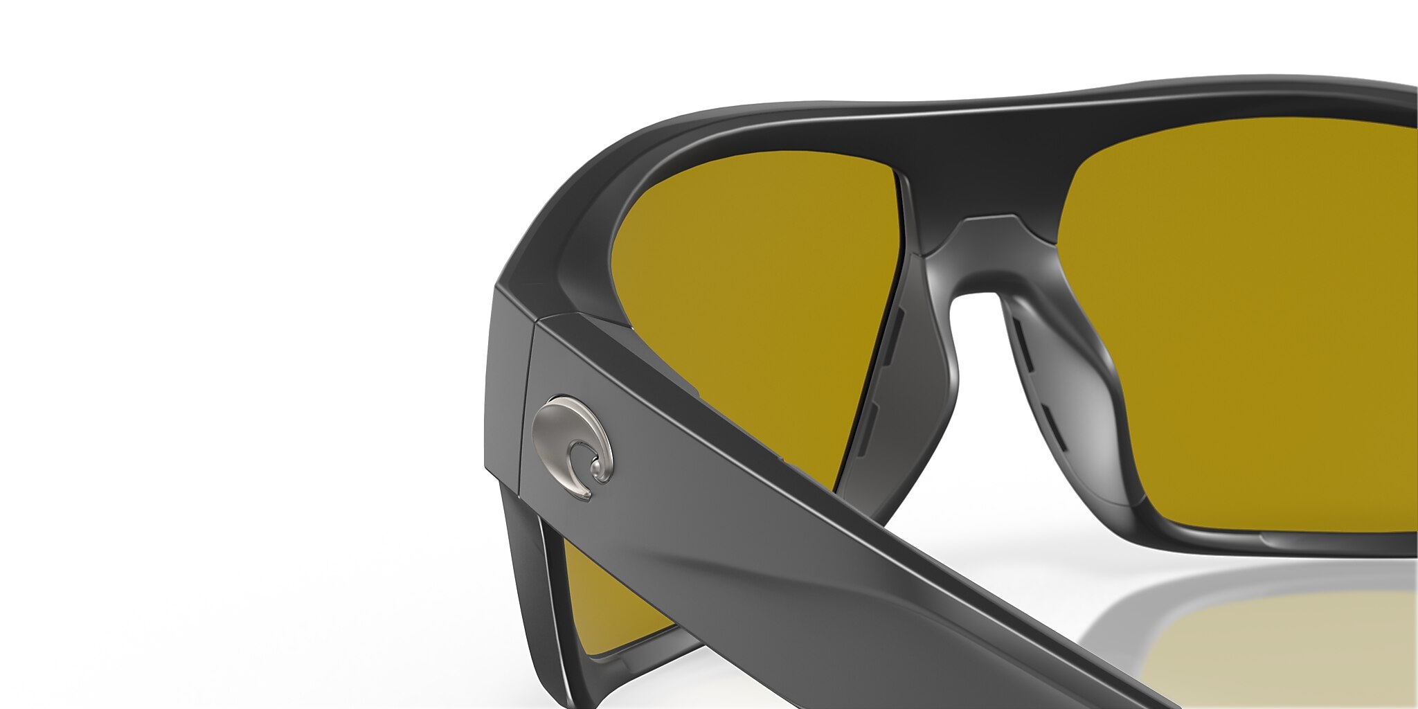 Costa Diego XL (62-14) with Sunrise Silver Mirror lenses and Matte