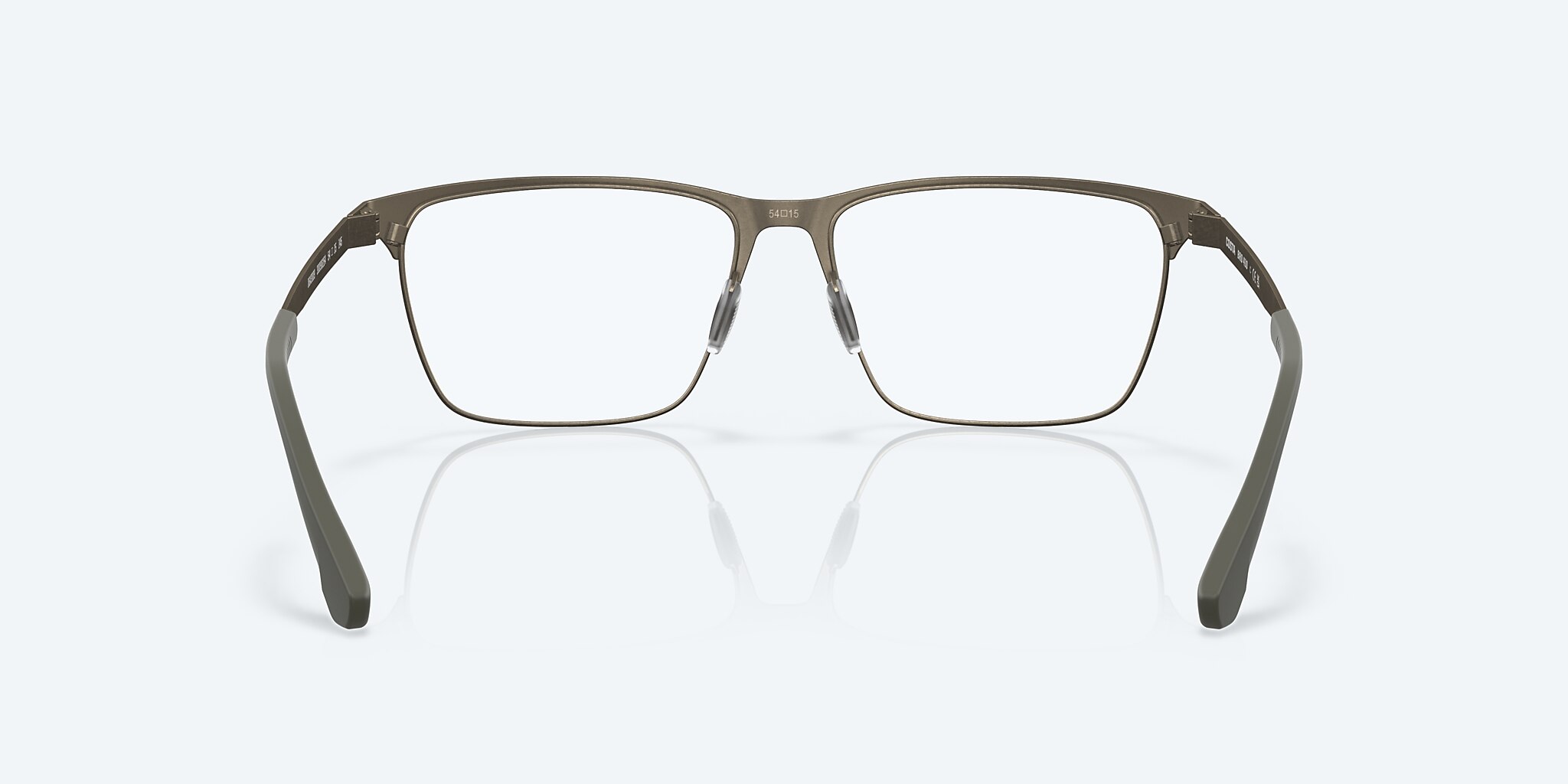 Lentes de Vista Costa Bimini Road 410 M (54-15) con Micas de Demostración lente y Latón desgastado montura Imagen 4 de 7